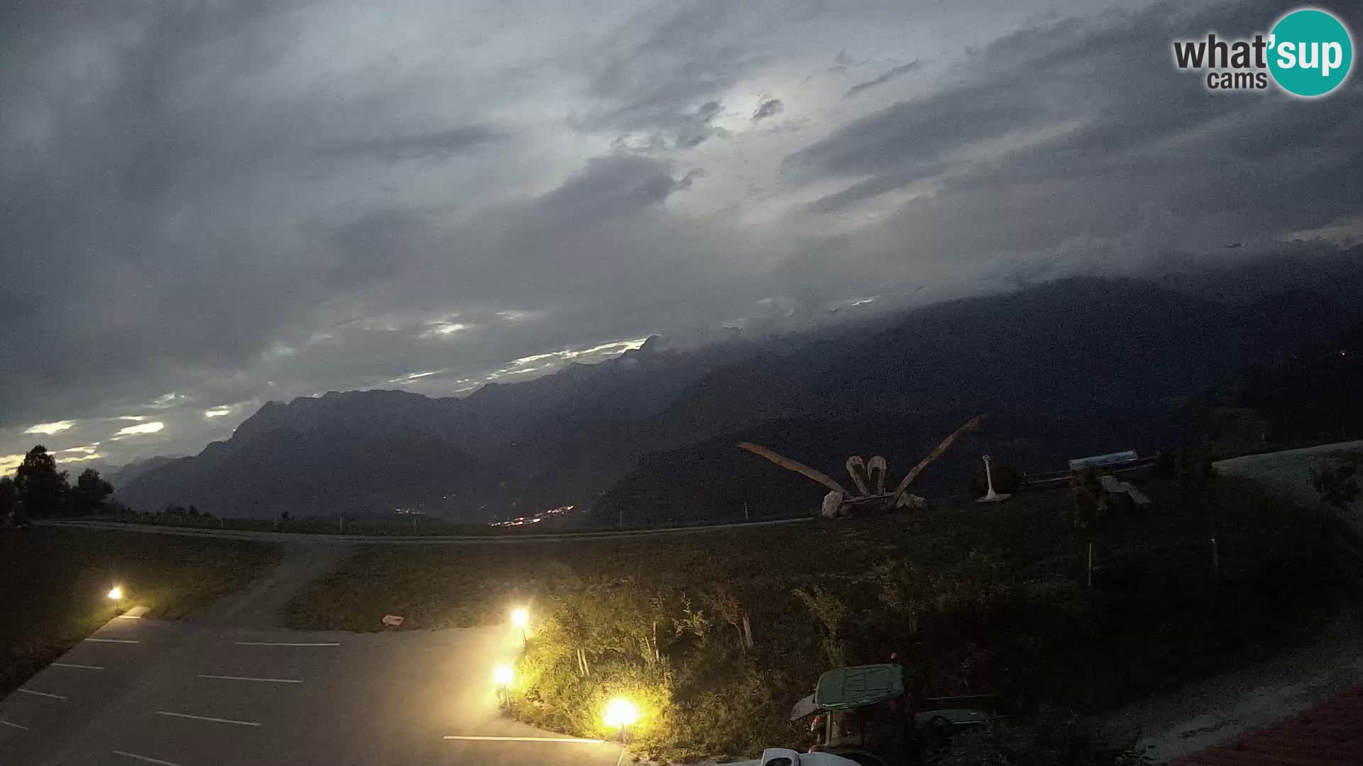 Ferme touristique Široko Livecam Most na Soči
