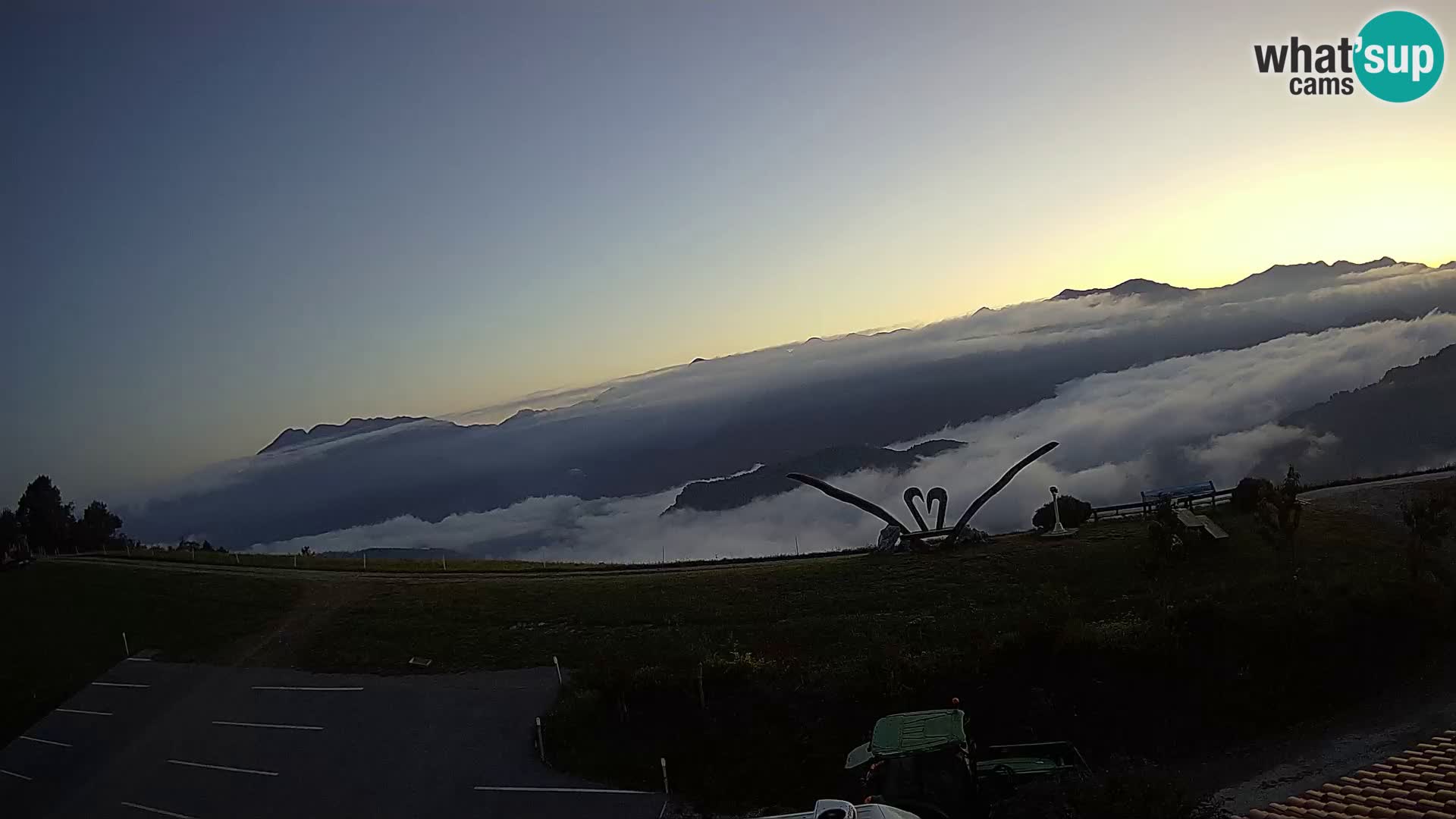 Ferme touristique Široko Livecam Most na Soči