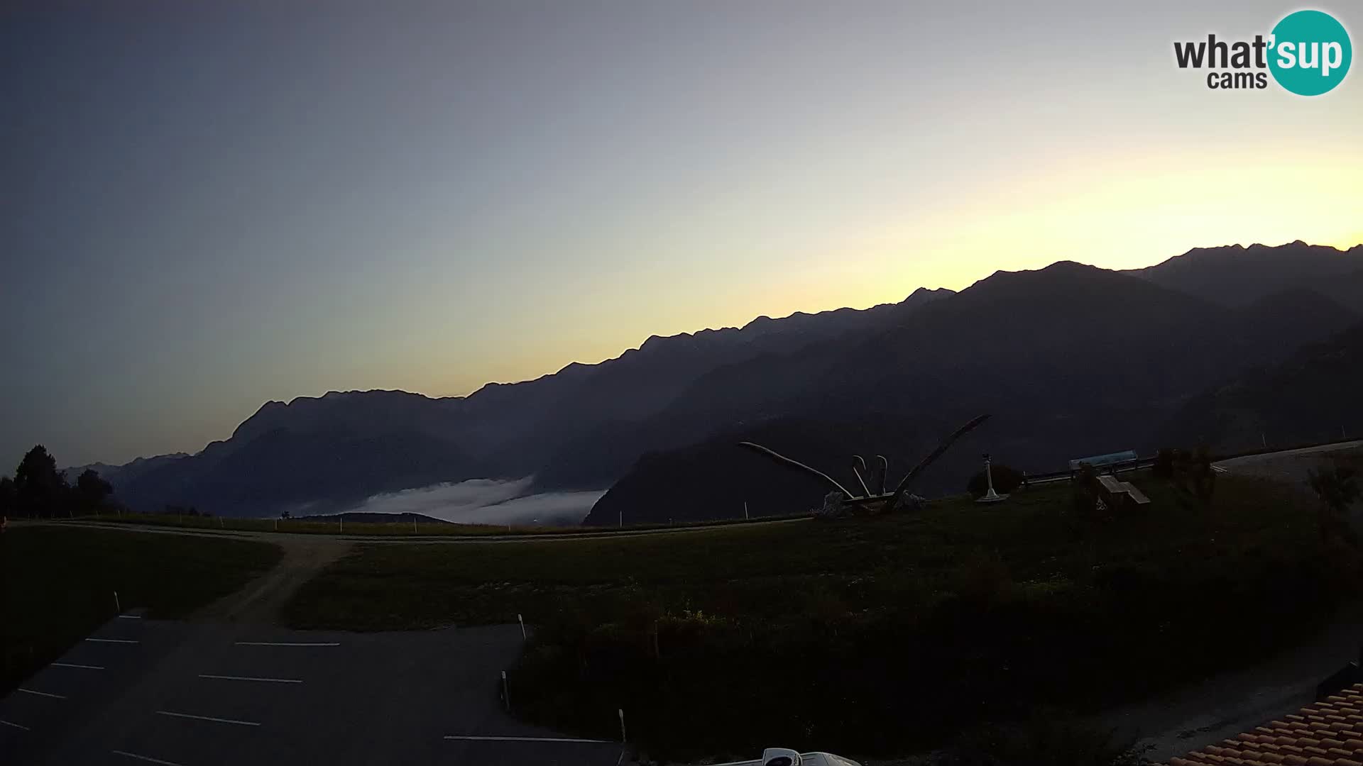 Ferme touristique Široko Livecam Most na Soči