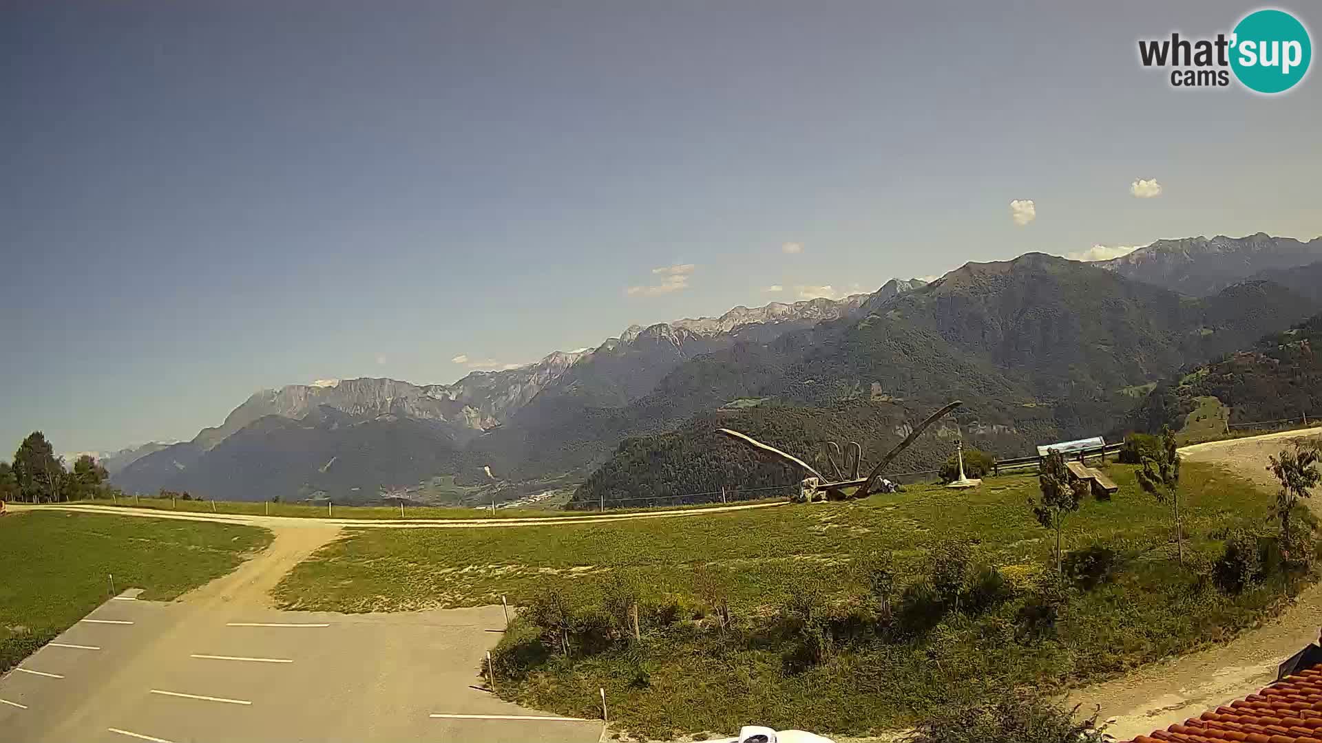 Ferme touristique Široko Livecam Most na Soči