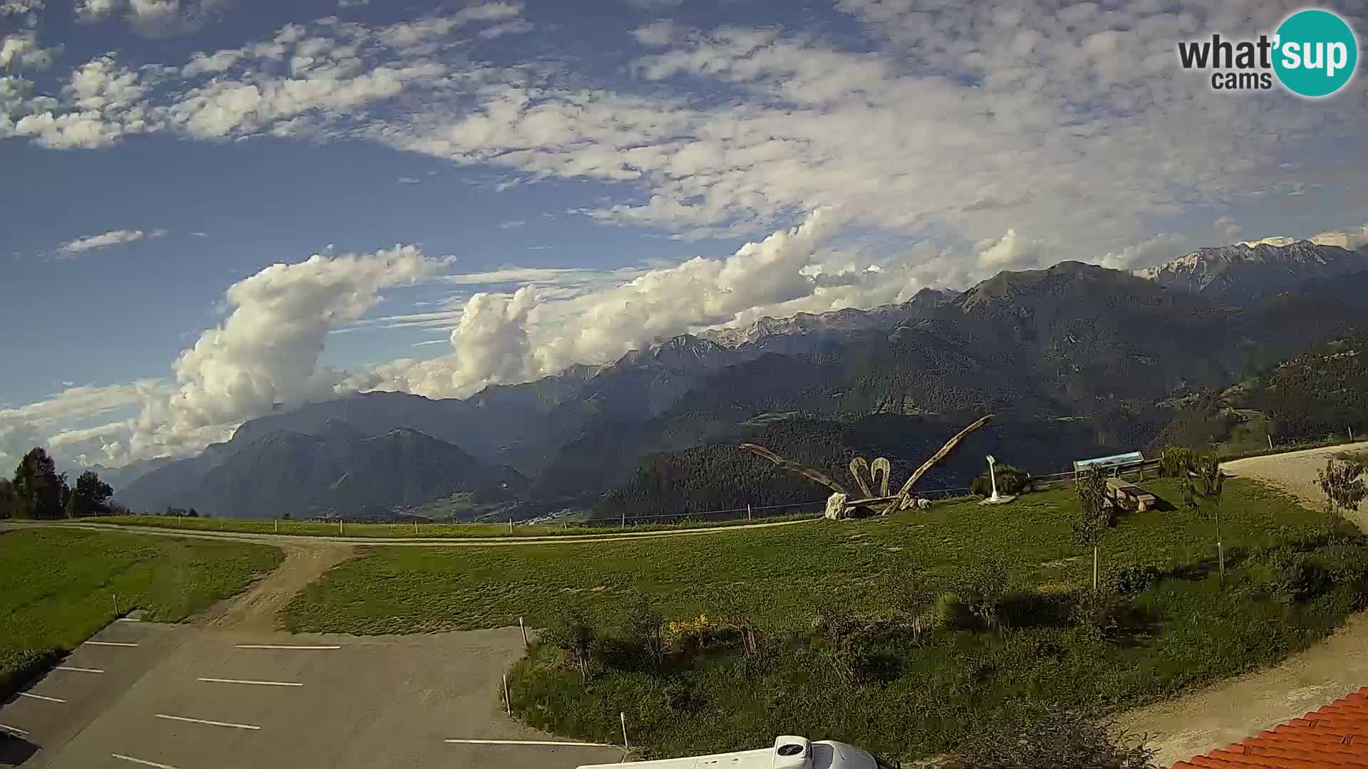 Tourist farm Široko webcam Most na Soči