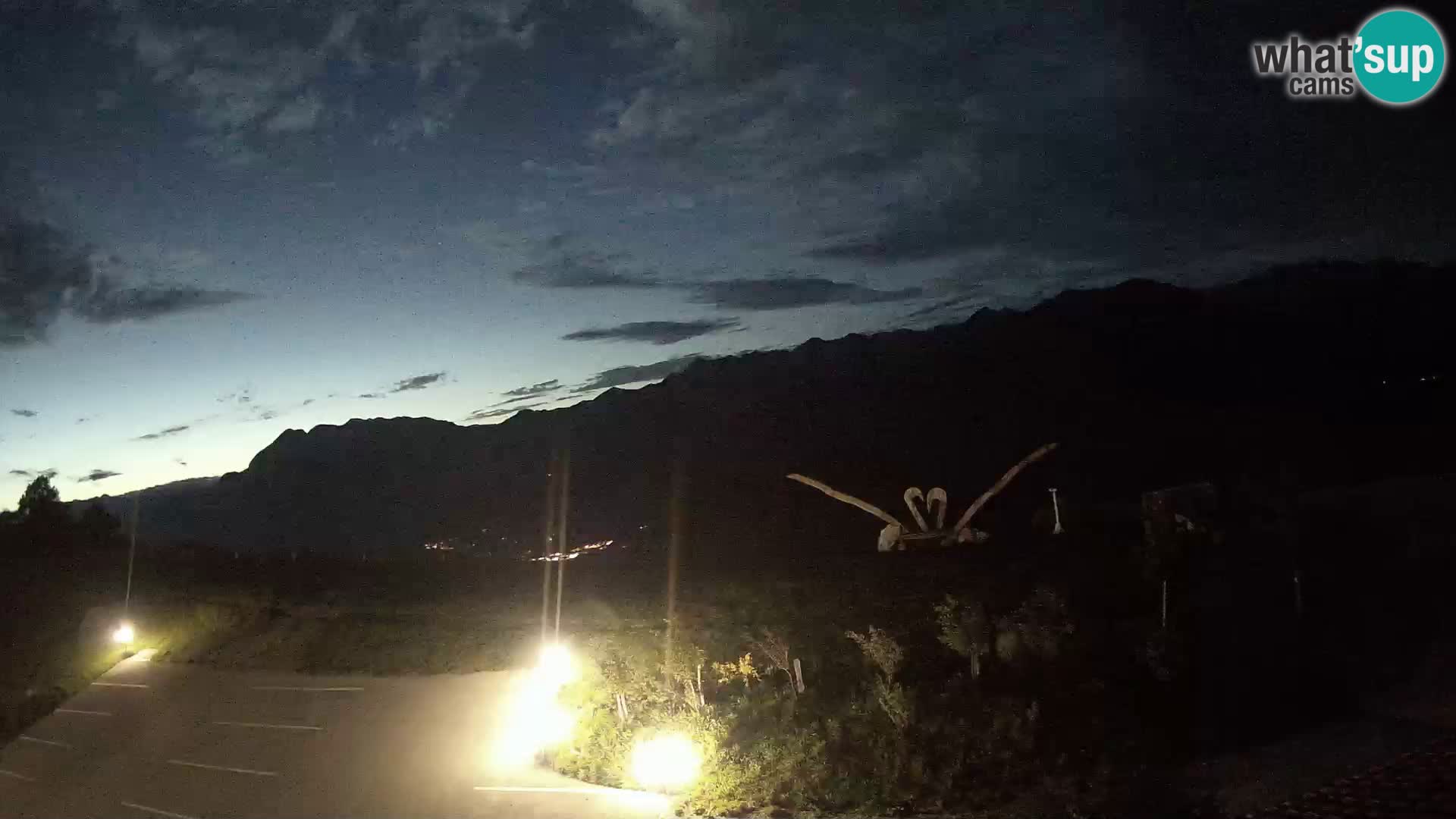 Ferme touristique Široko Livecam Most na Soči