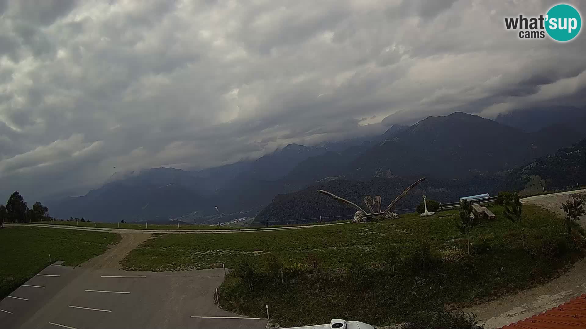 Tourist farm Široko webcam Most na Soči