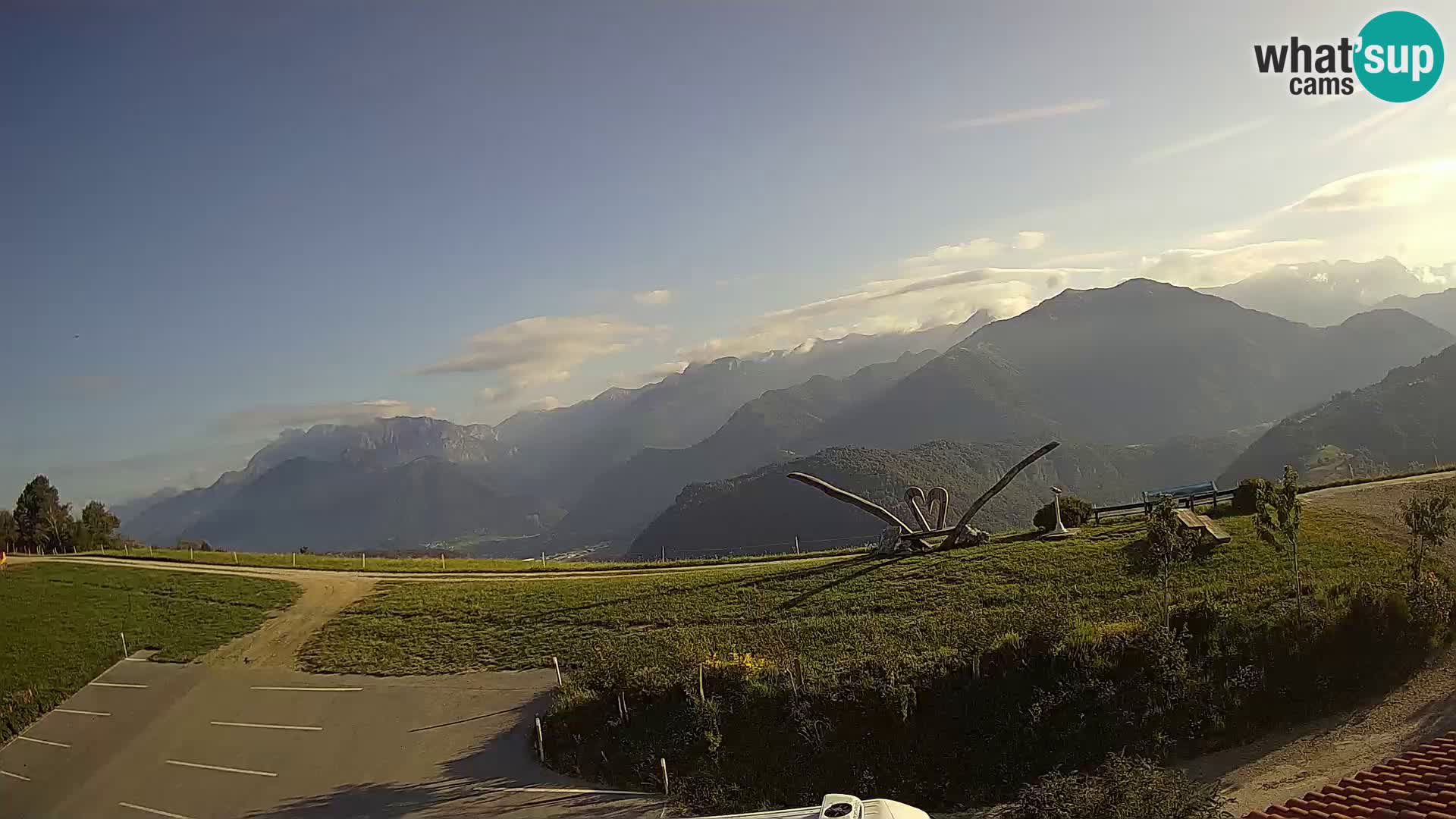 Tourist farm Široko webcam Most na Soči
