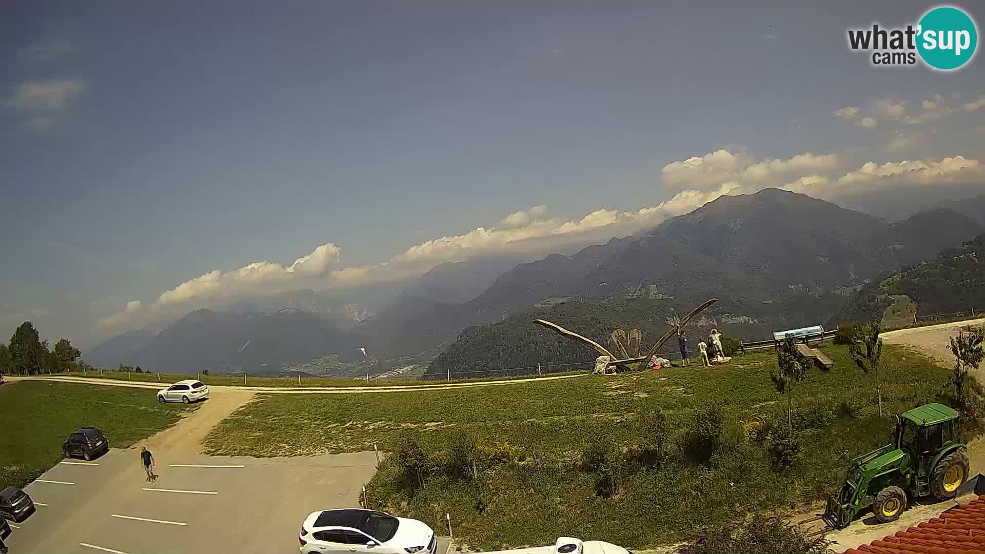 Tourist farm Široko webcam Most na Soči