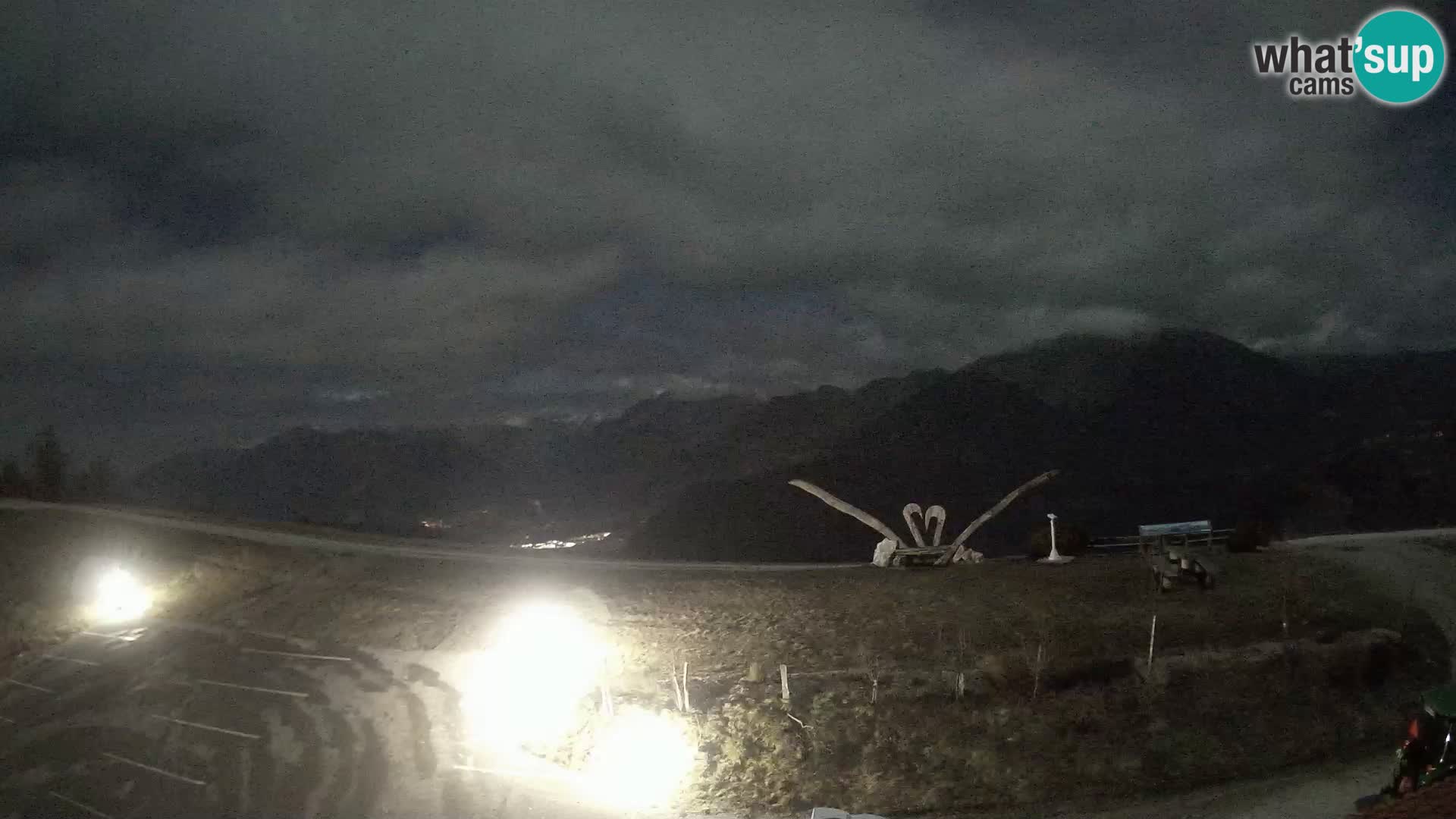 Fattoria agrituristica Široko webcam Most na Soči