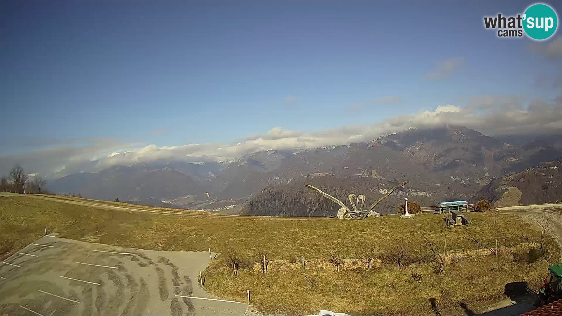 Tourist farm Široko webcam Most na Soči