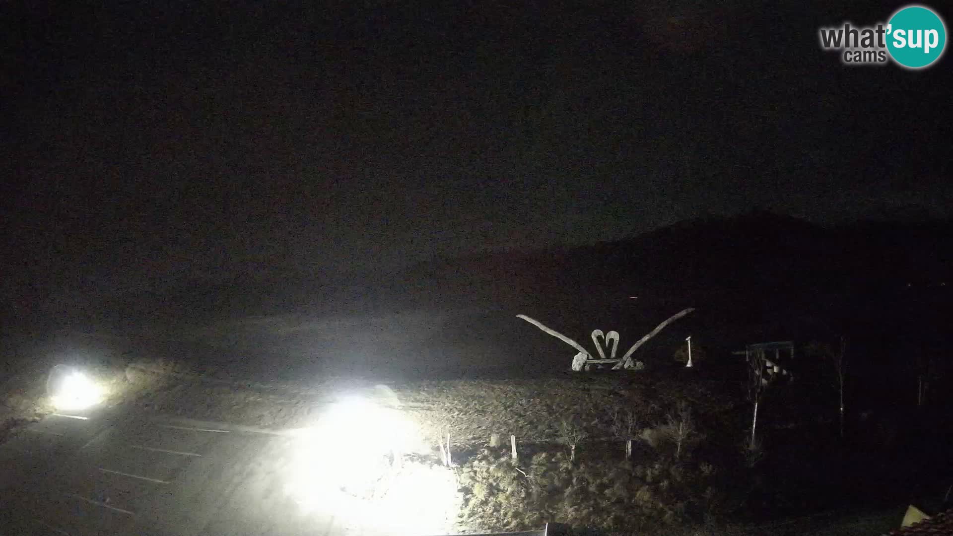 Turistična kmetija Široko web kamera Most na Soči