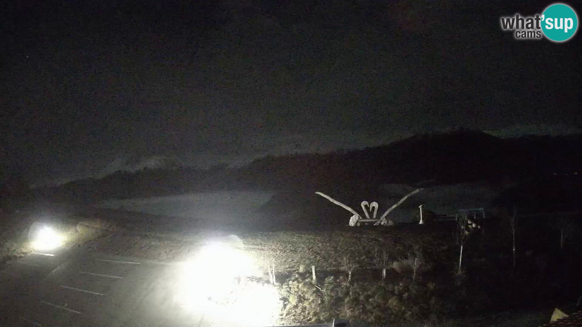 Fattoria agrituristica Široko webcam Most na Soči