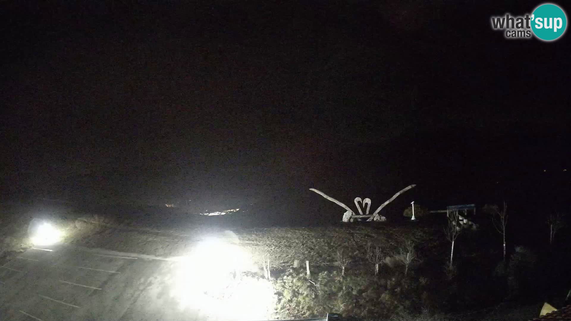 Touristenfarm Široko webcam Most na Soči