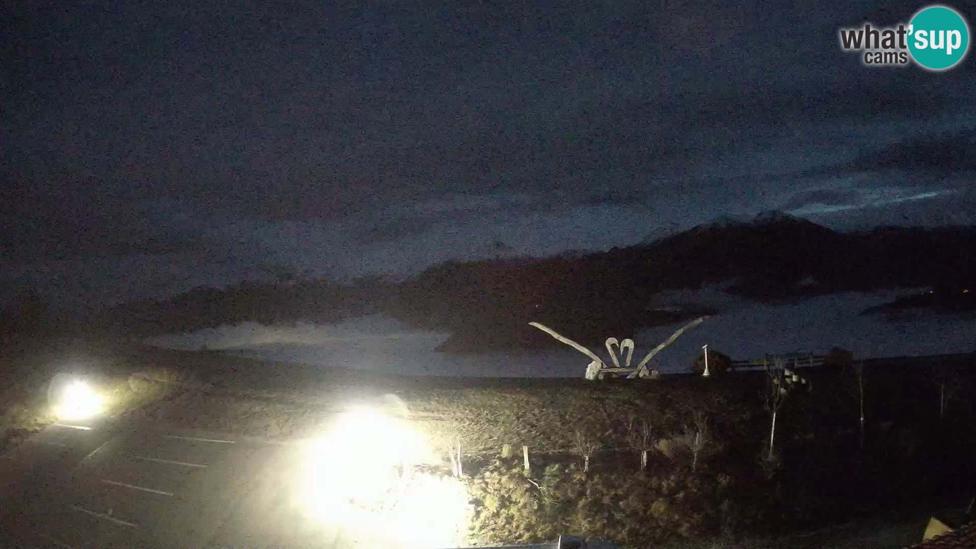 Touristenfarm Široko webcam Most na Soči