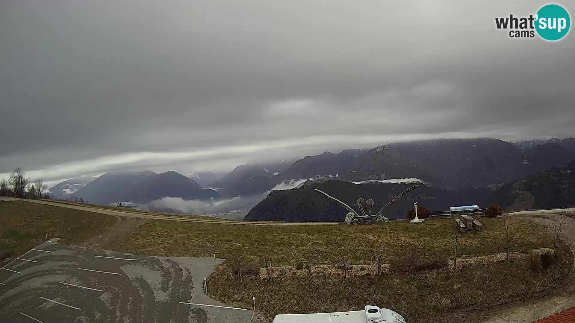 Ferme touristique Široko Livecam Most na Soči