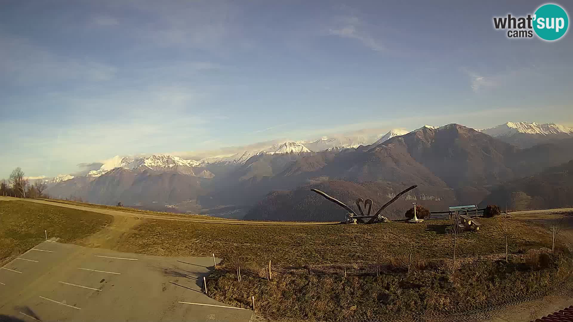 Tourist farm Široko webcam Most na Soči