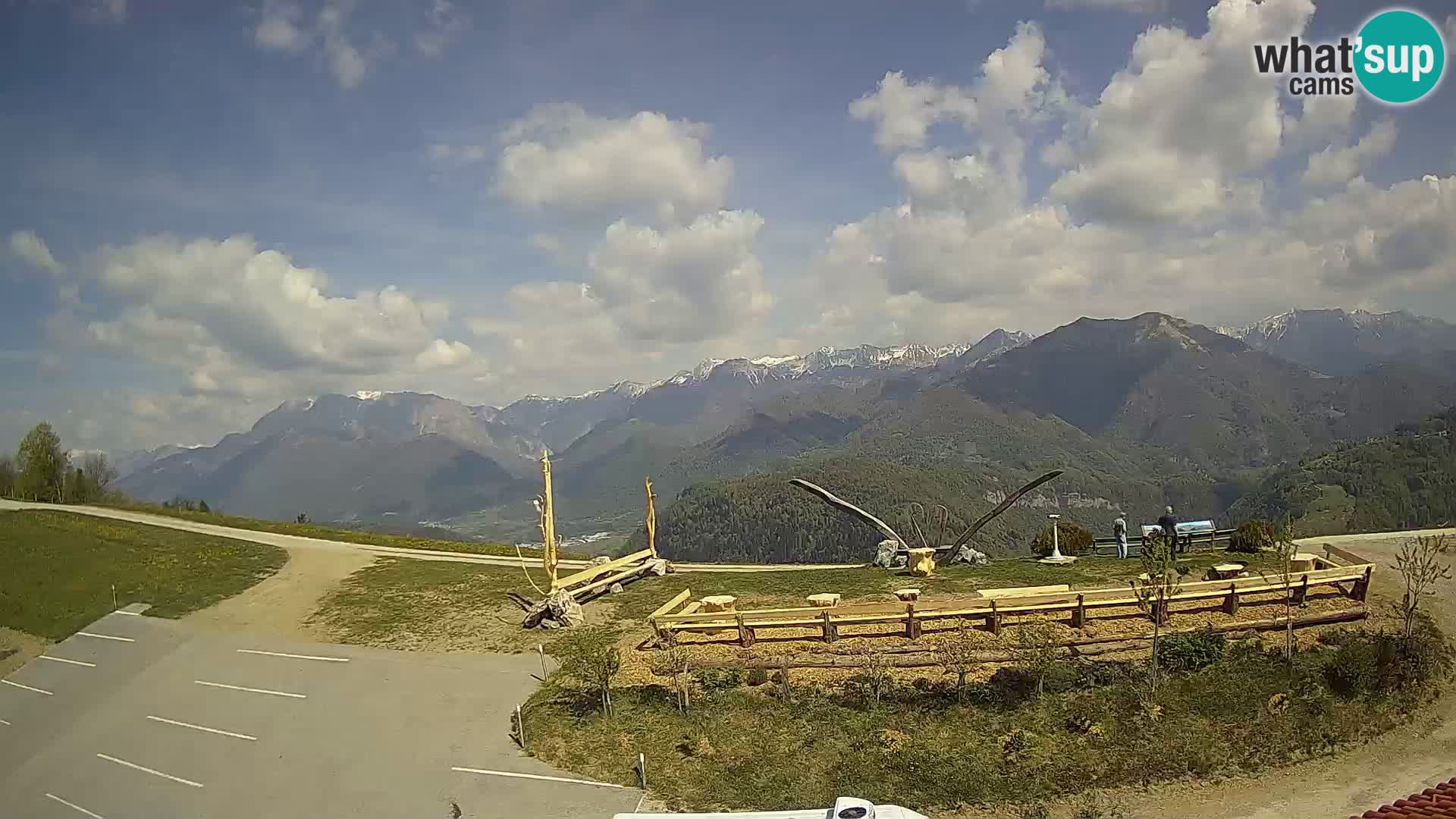 Tourist farm Široko webcam Most na Soči