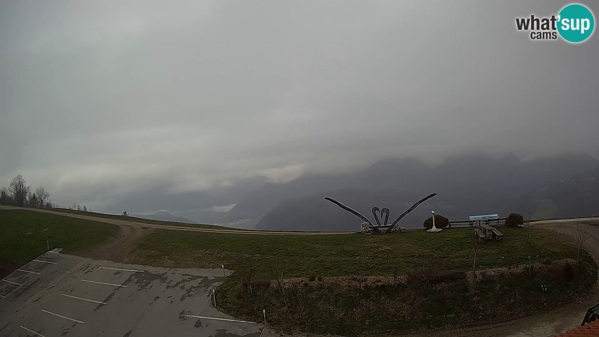 Tourist farm Široko webcam Most na Soči