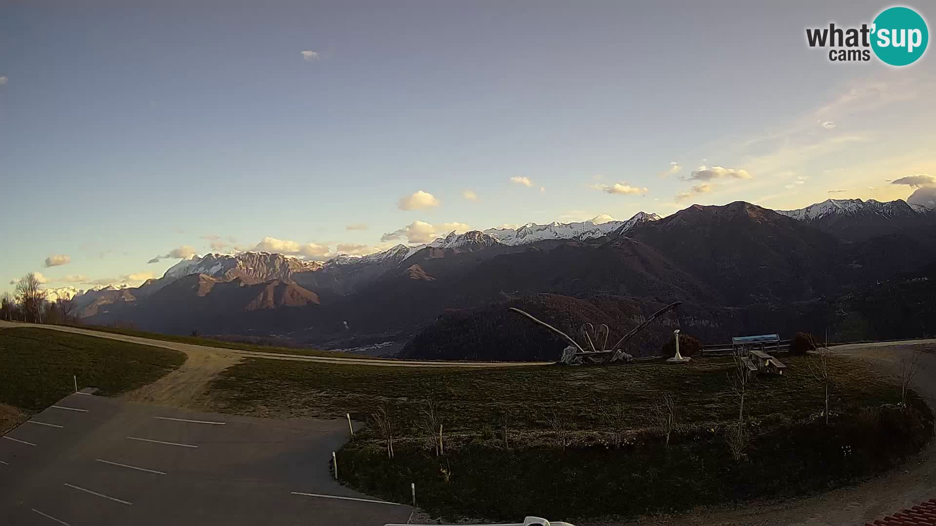 Ferme touristique Široko Livecam Most na Soči