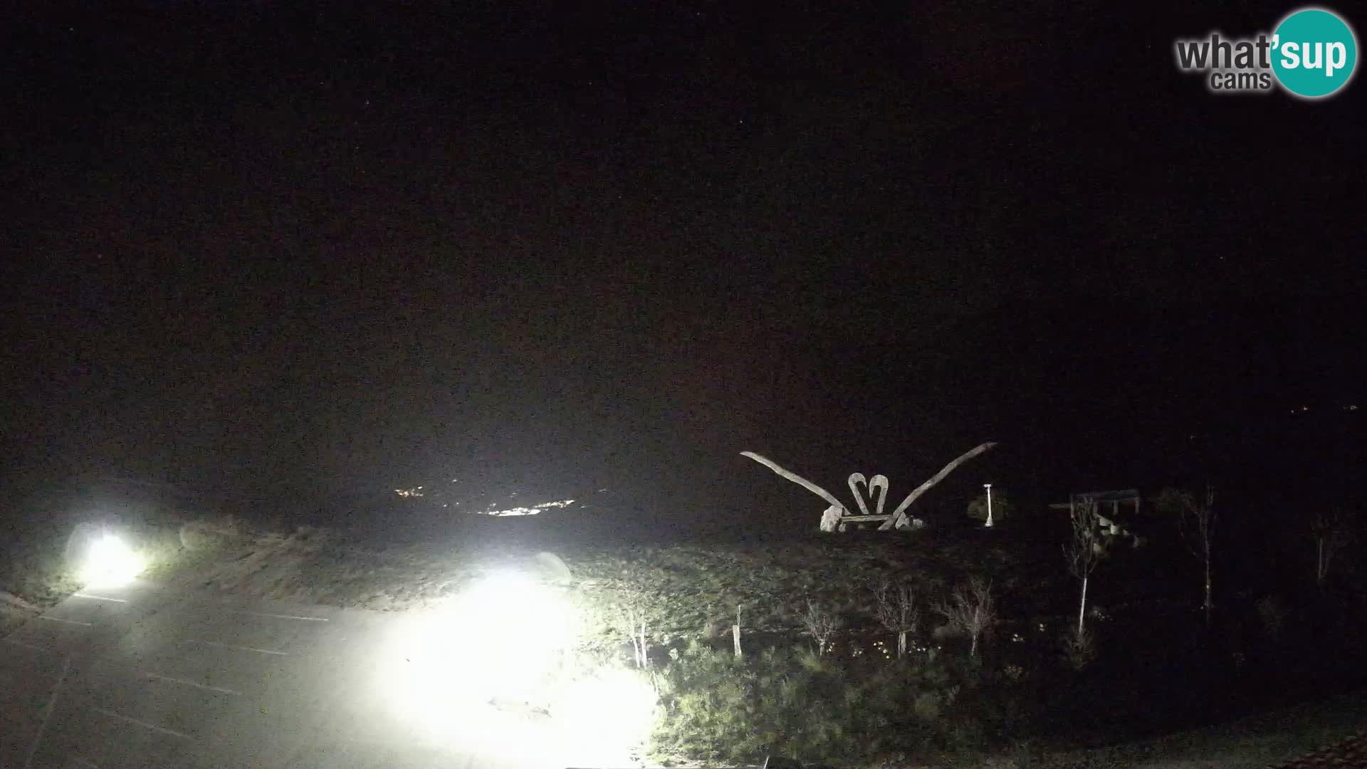 Granja turística Široko camera en vivo Most na Soči