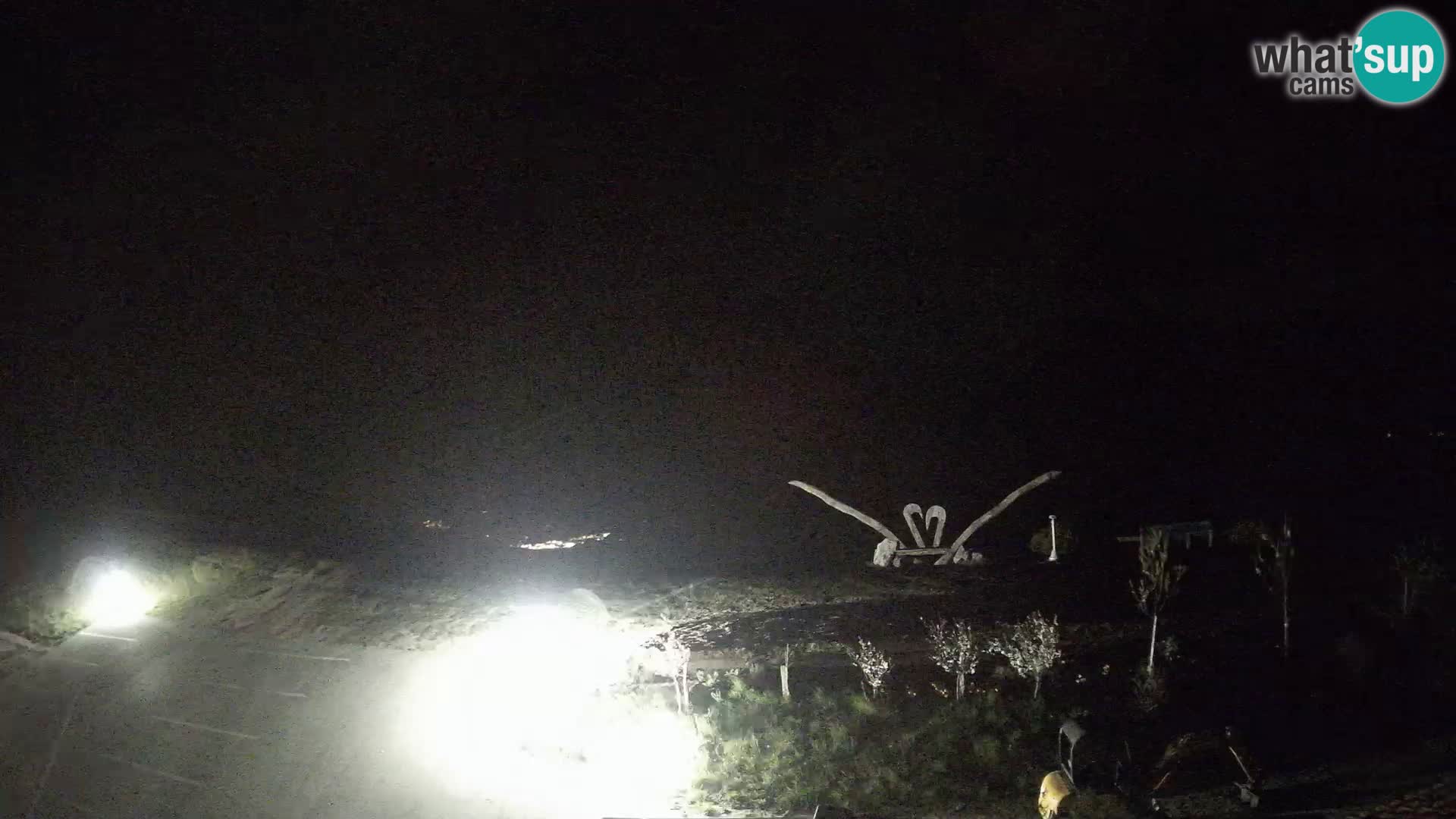 Touristenfarm Široko webcam Most na Soči