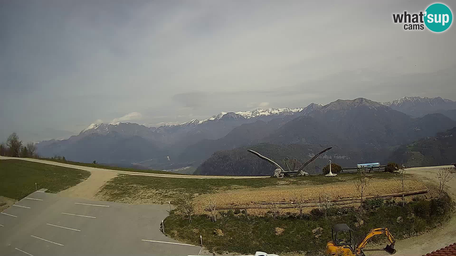 Turistična kmetija Široko web kamera Most na Soči