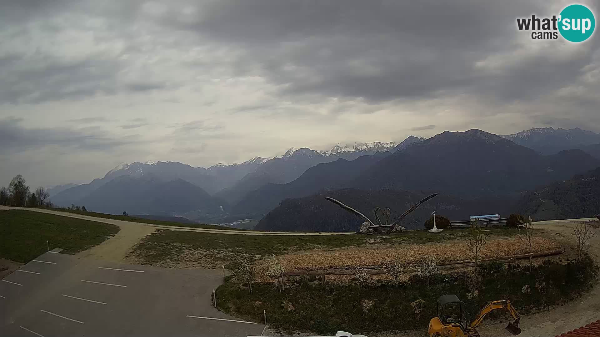 Tourist farm Široko webcam Most na Soči