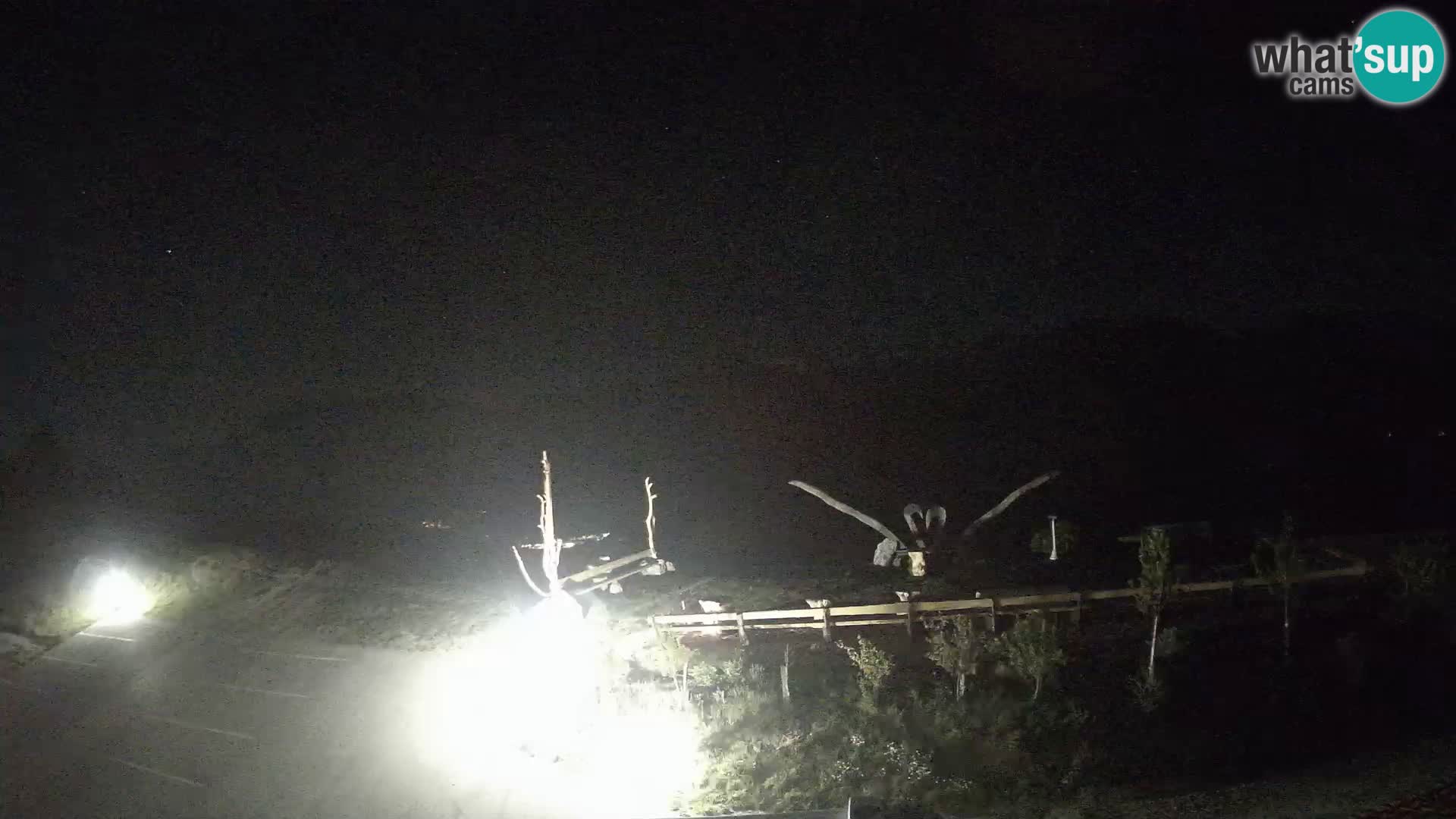 Touristenfarm Široko webcam Most na Soči