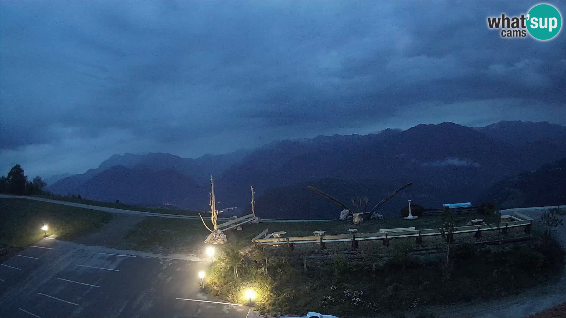 Tourist farm Široko webcam Most na Soči