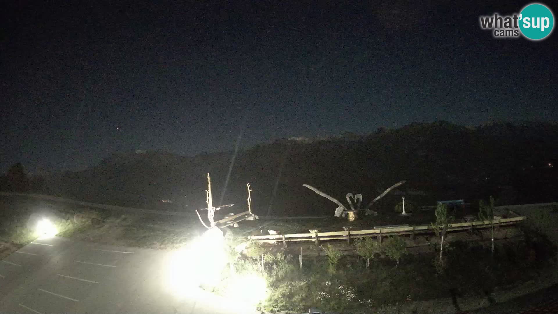 Fattoria agrituristica Široko webcam Most na Soči