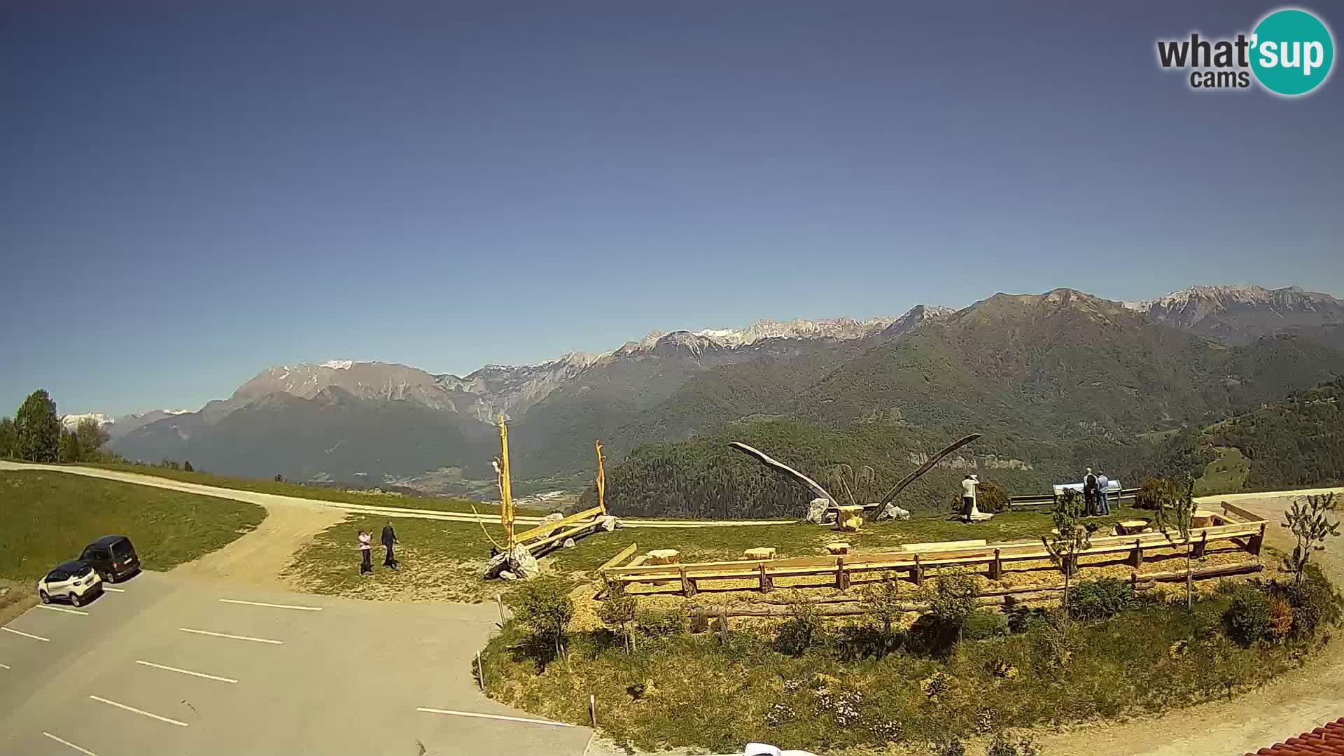 Ferme touristique Široko Livecam Most na Soči