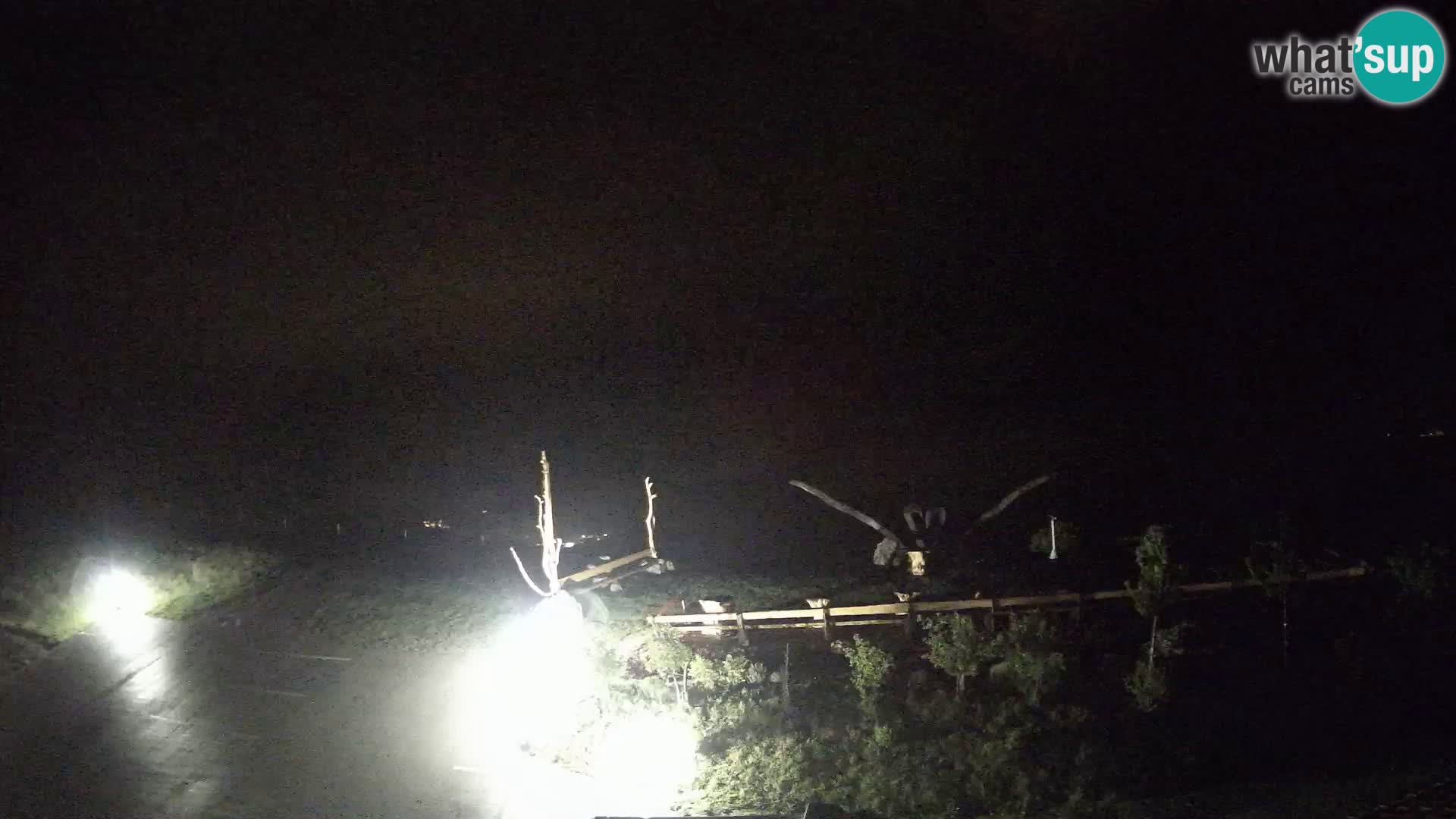 Touristenfarm Široko webcam Most na Soči