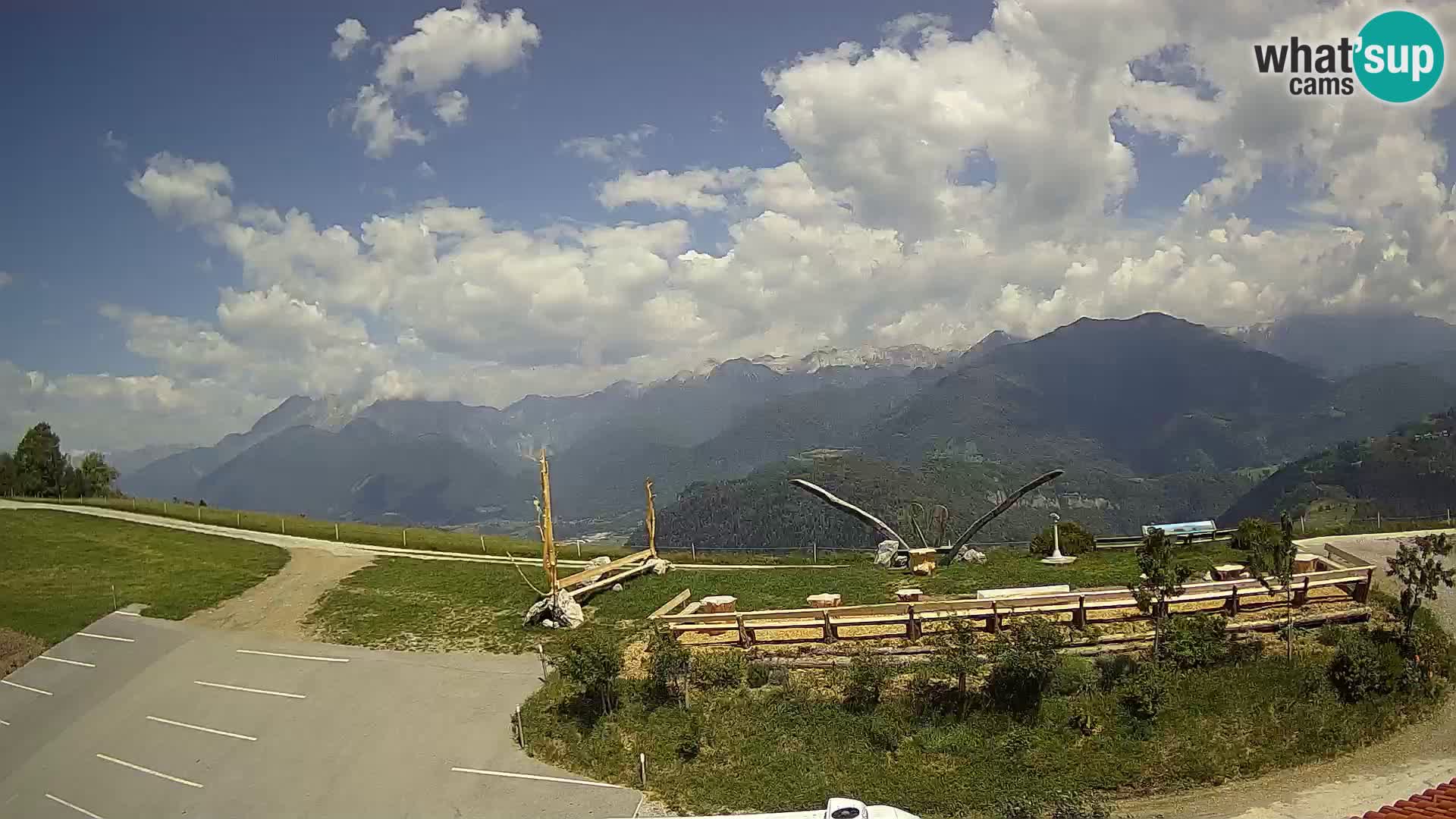 Tourist farm Široko webcam Most na Soči