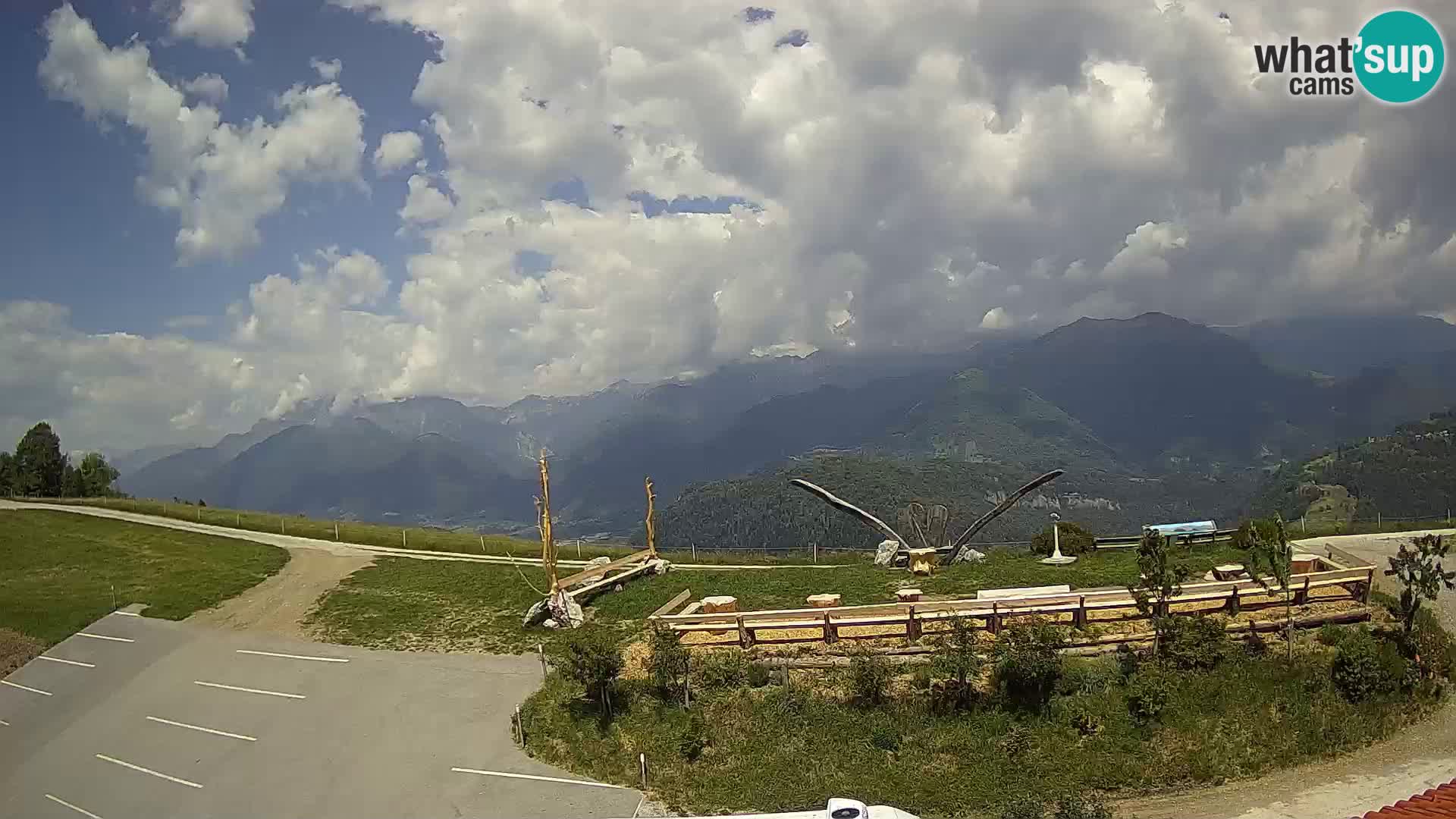 Tourist farm Široko webcam Most na Soči