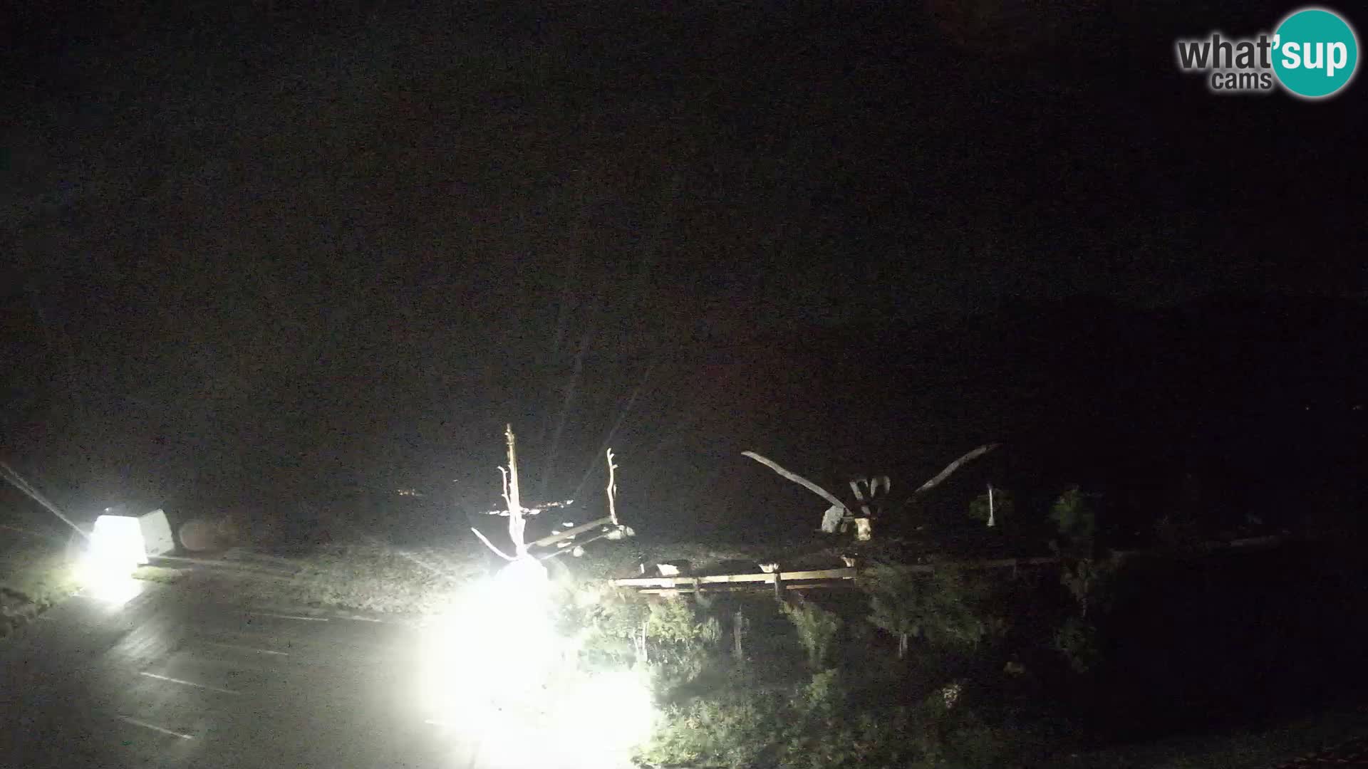 Fattoria agrituristica Široko webcam Most na Soči