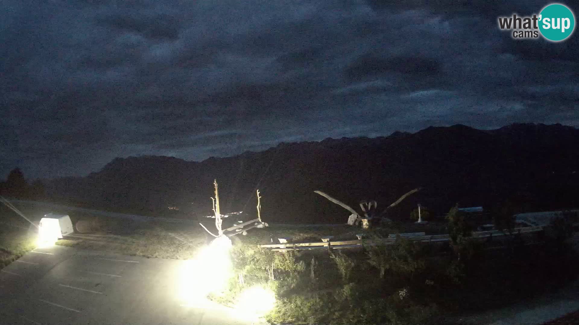 Touristenfarm Široko webcam Most na Soči