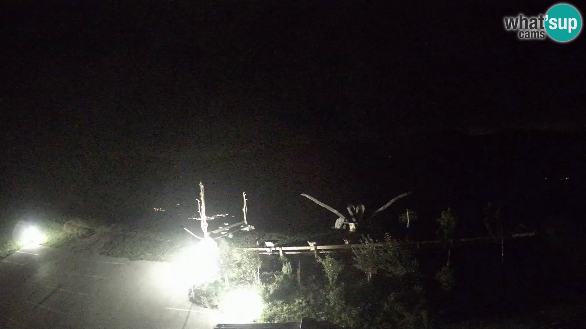 Granja turística Široko camera en vivo Most na Soči