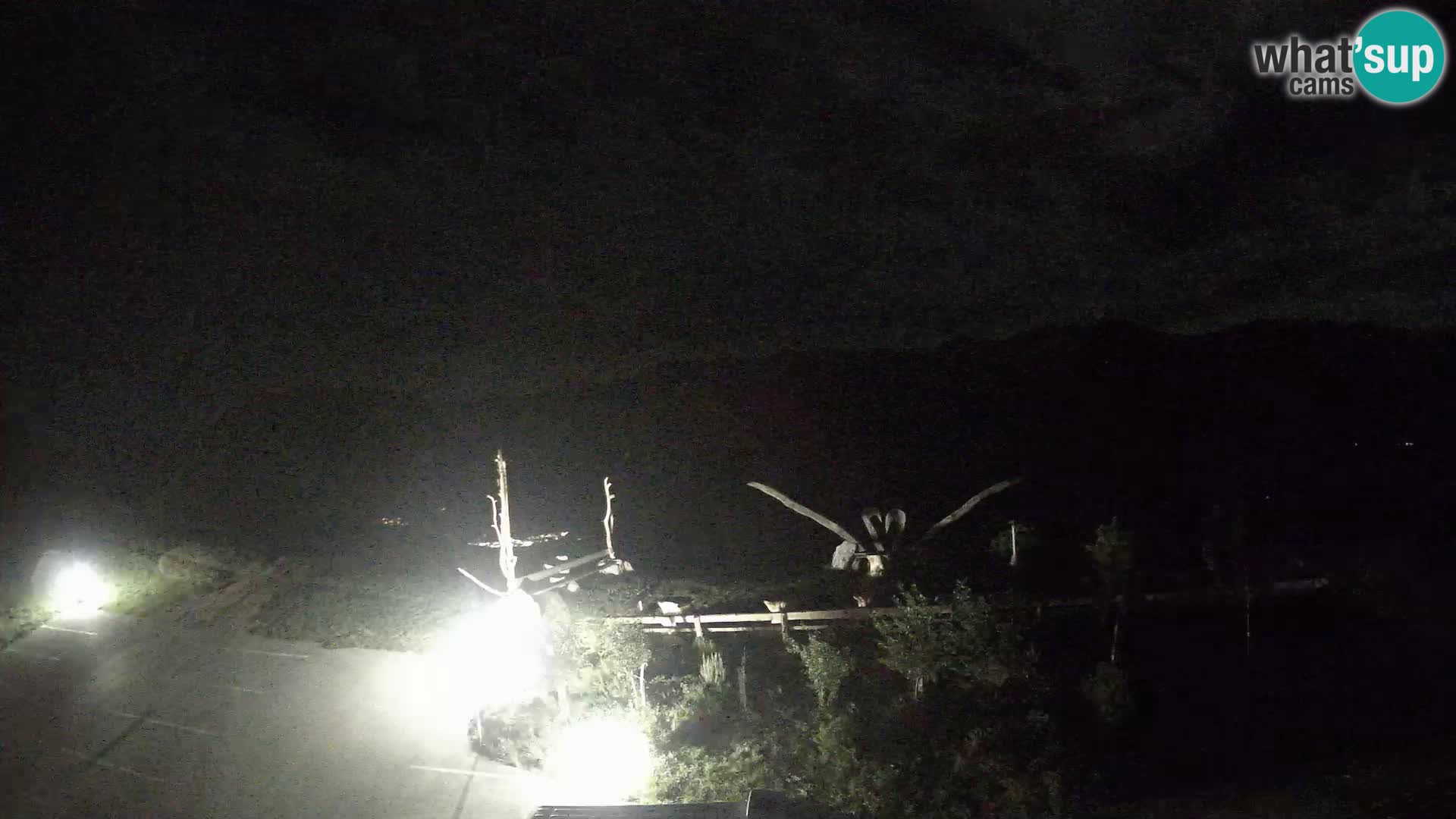 Touristenfarm Široko webcam Most na Soči