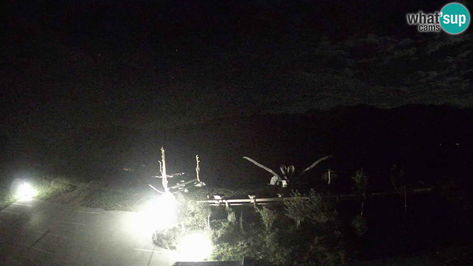 Touristenfarm Široko webcam Most na Soči