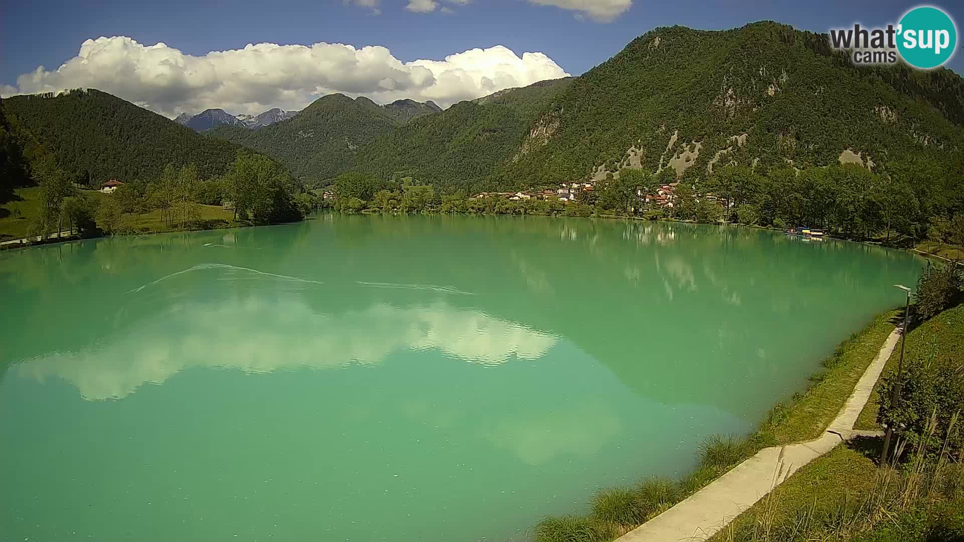 Most na Soči – Panorama dell’lago