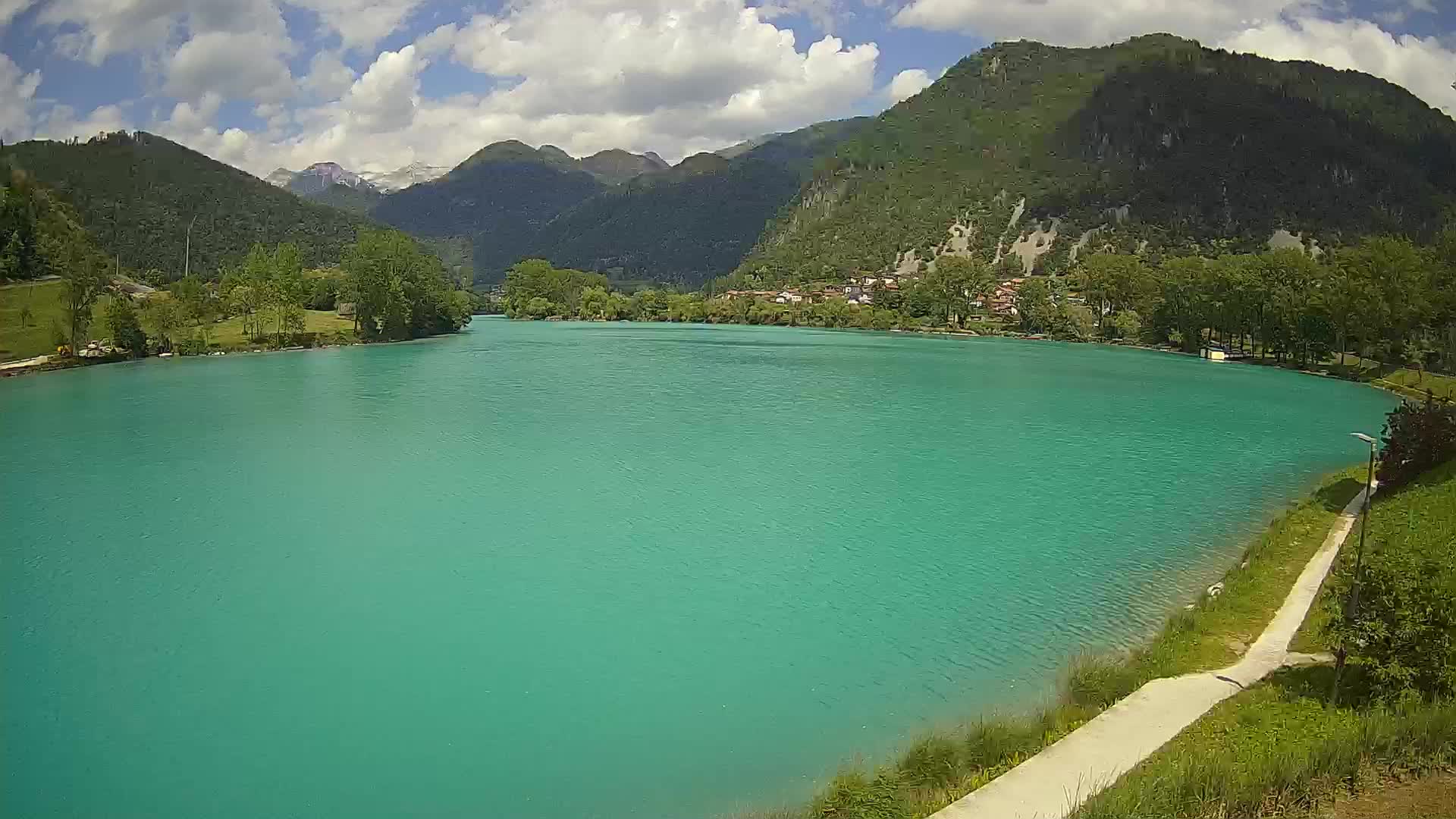 Most na Soči – Panorama dell’lago