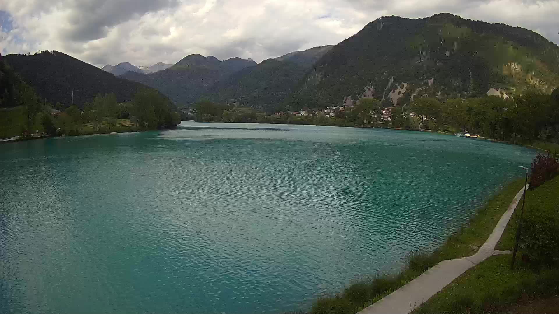 LIVE Webcam Most na Soči lake – Slovenia