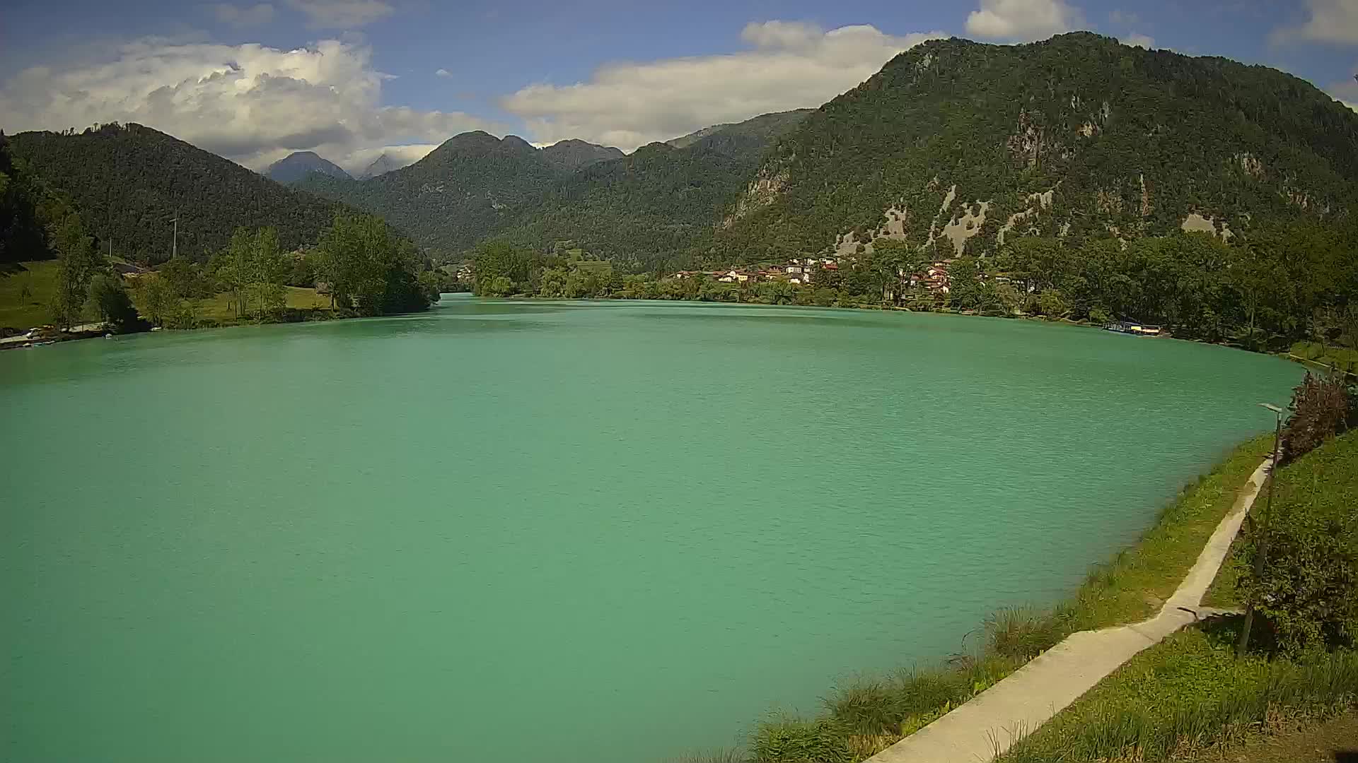 Webcam Most na Soči See – Slowenien