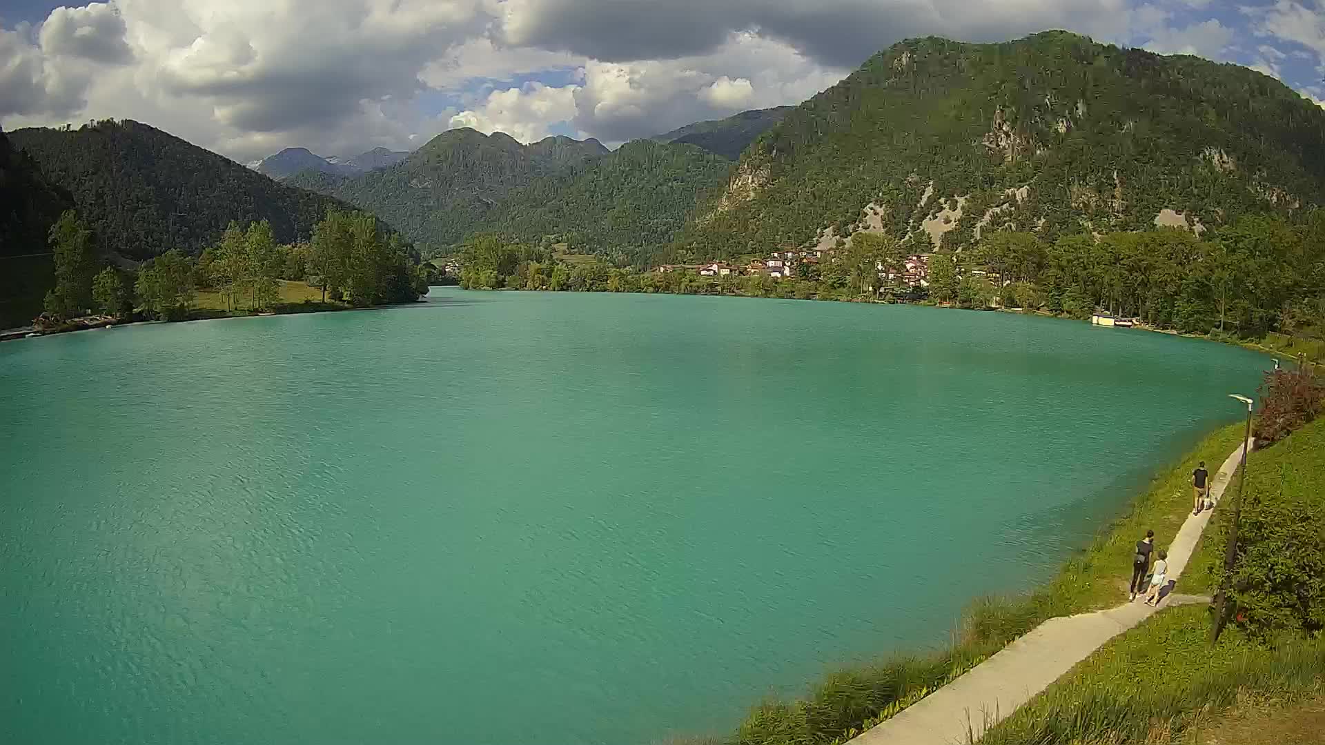 LIVE Webcam Most na Soči lake – Slovenia