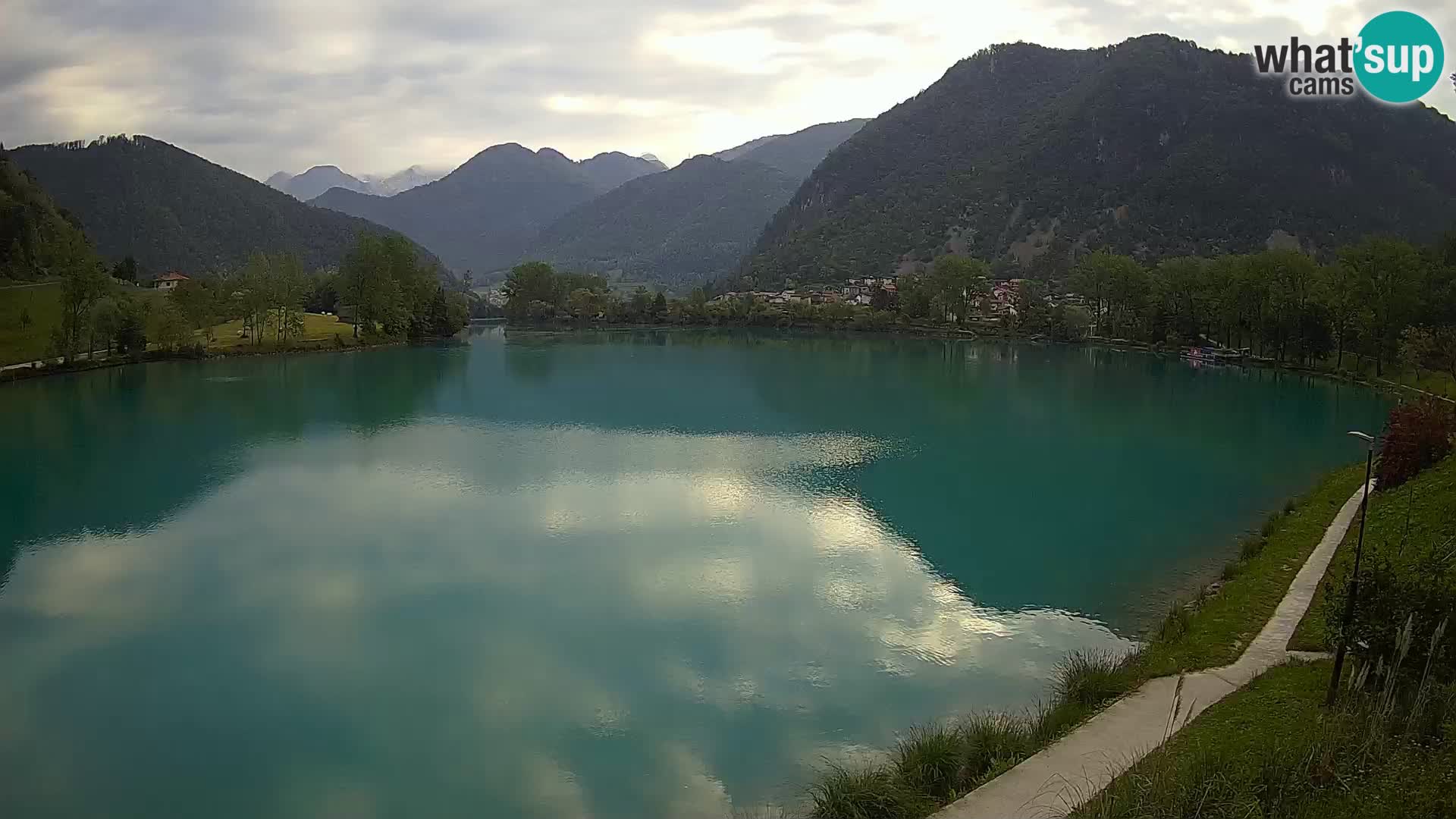 Live Mosta na Soči webcam Slovénie
