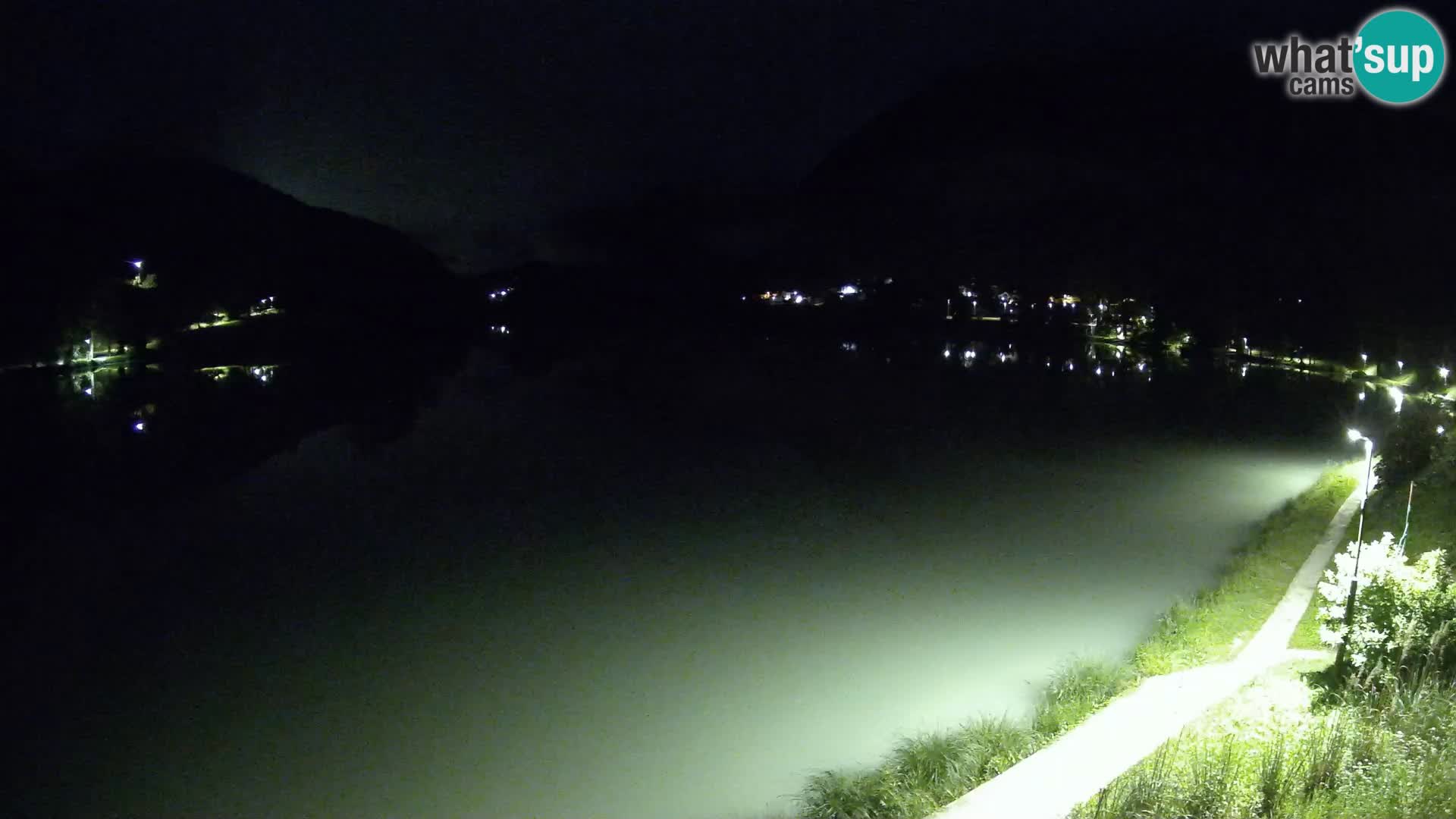 Spletna kamera Most na Soči – jezero