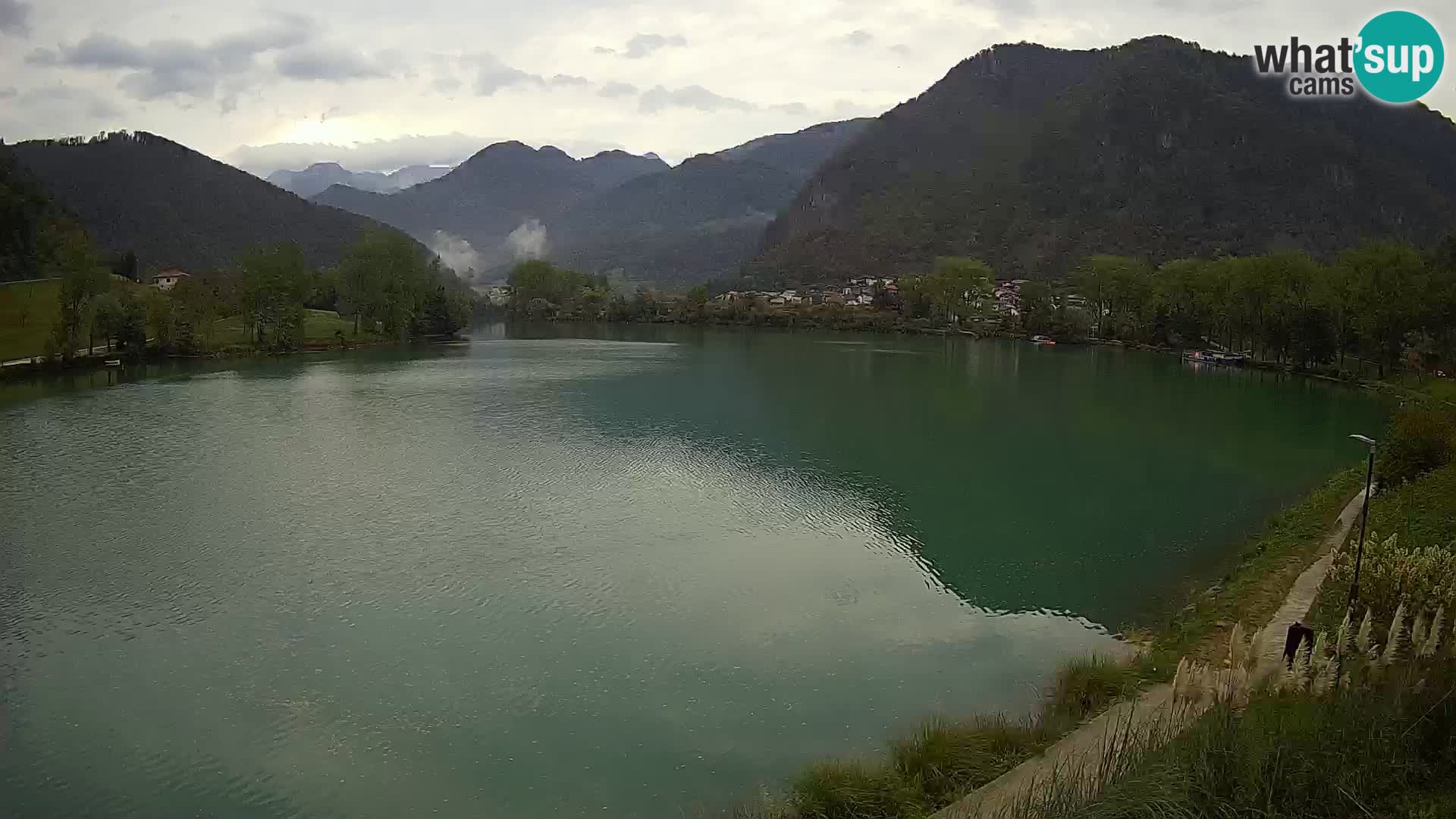 LIVE Webcam Most na Soči lake – Slovenia