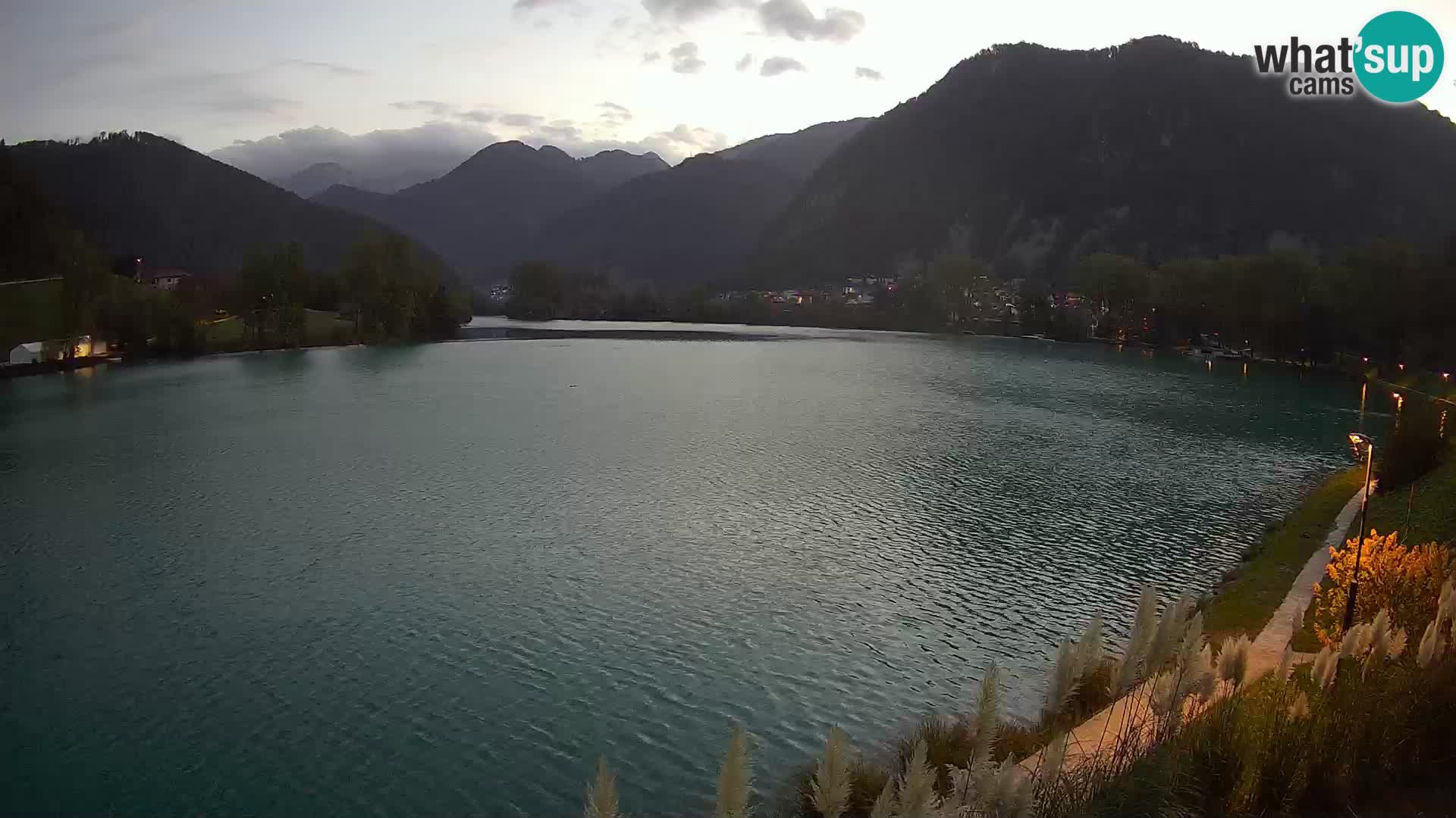 Most na Soči – Panoramic view of Lake