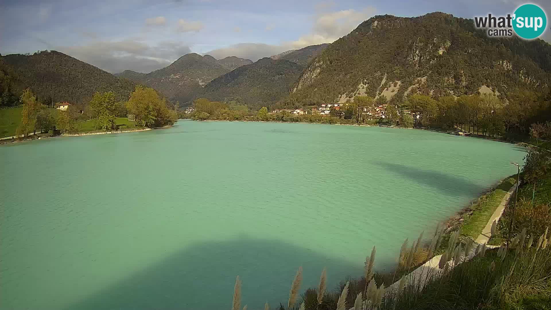 Most na Soči – Pogled na jezero