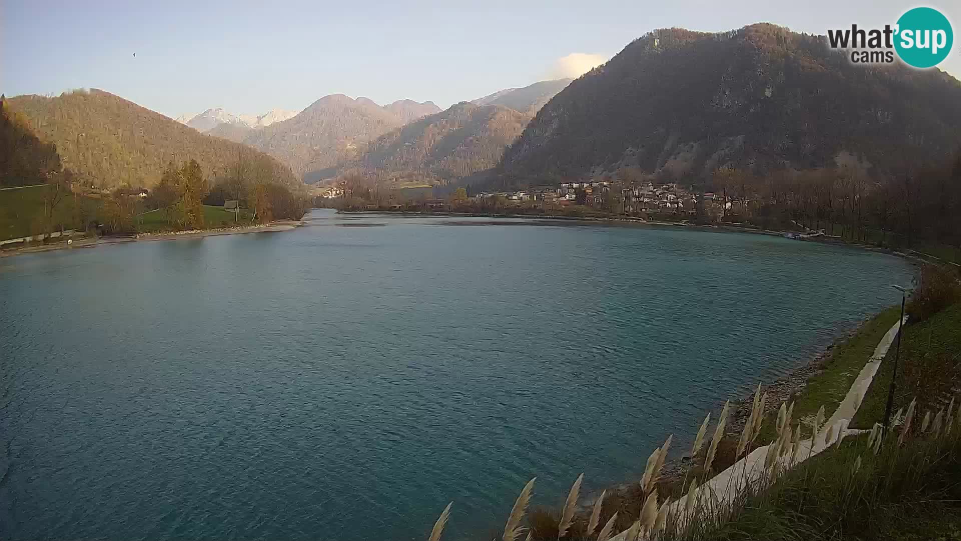 LIVEcam Most na Soči lago – Slovenia