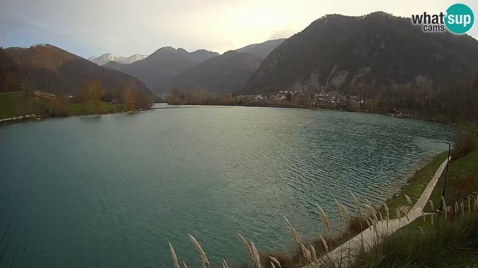 LIVEcam Most na Soči lago – Slovenia