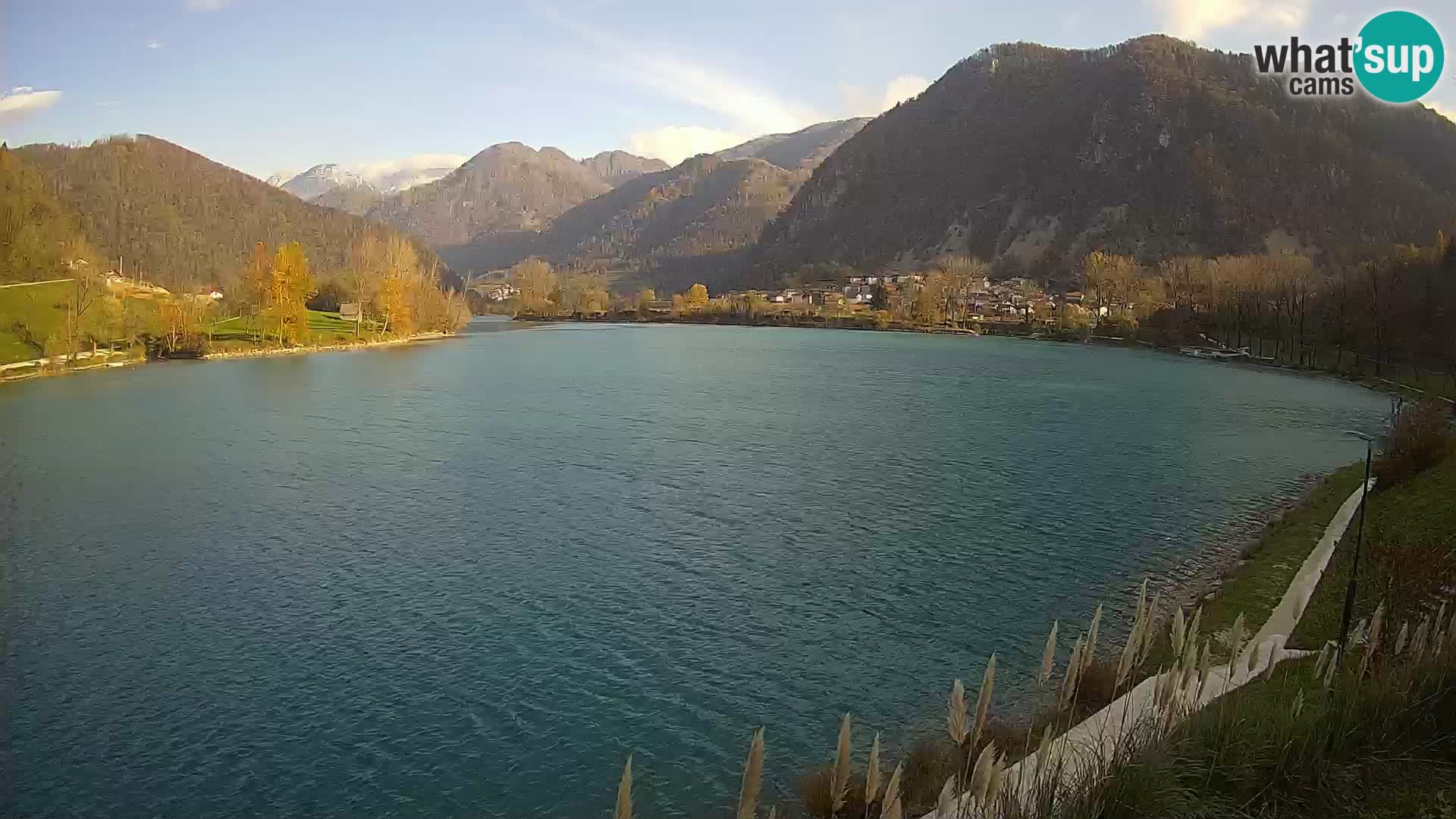 LIVEcam Most na Soči lago – Slovenia