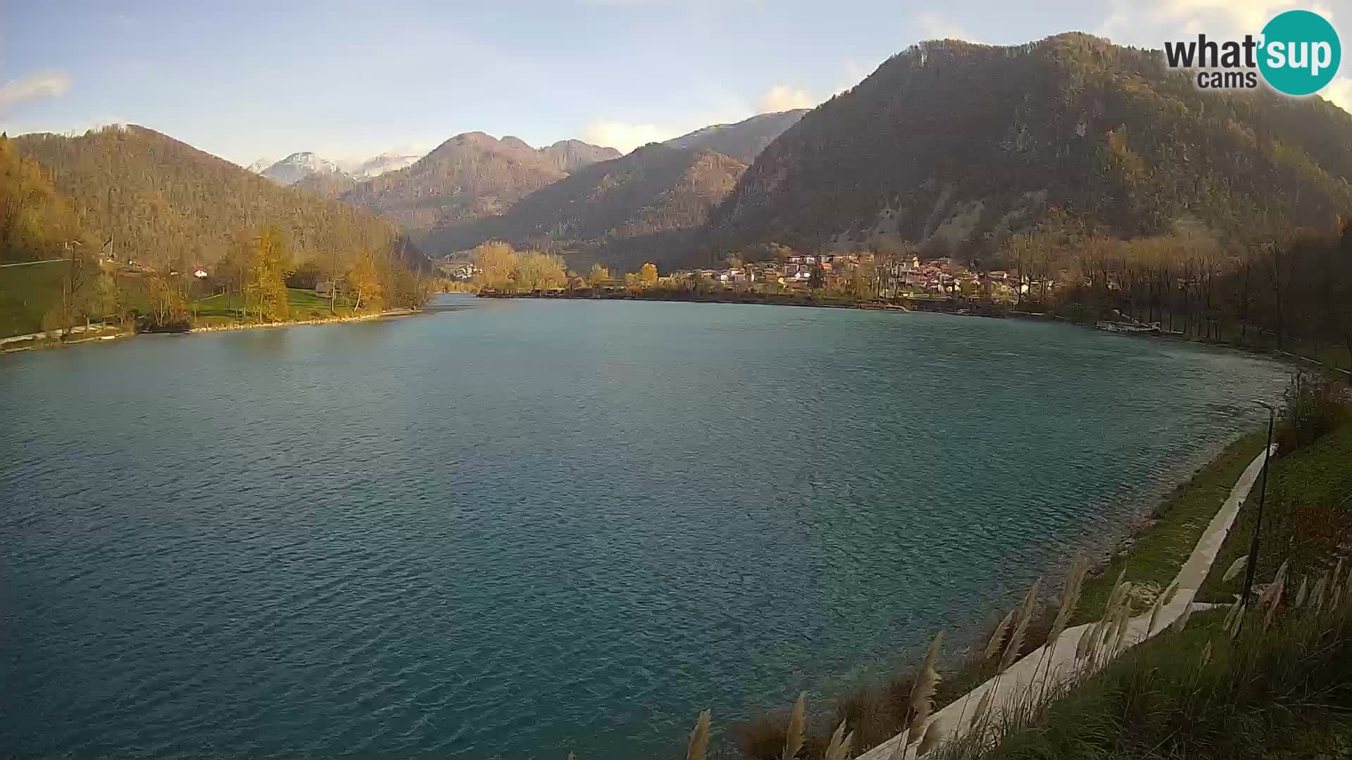 LIVEcam Most na Soči lago – Slovenia